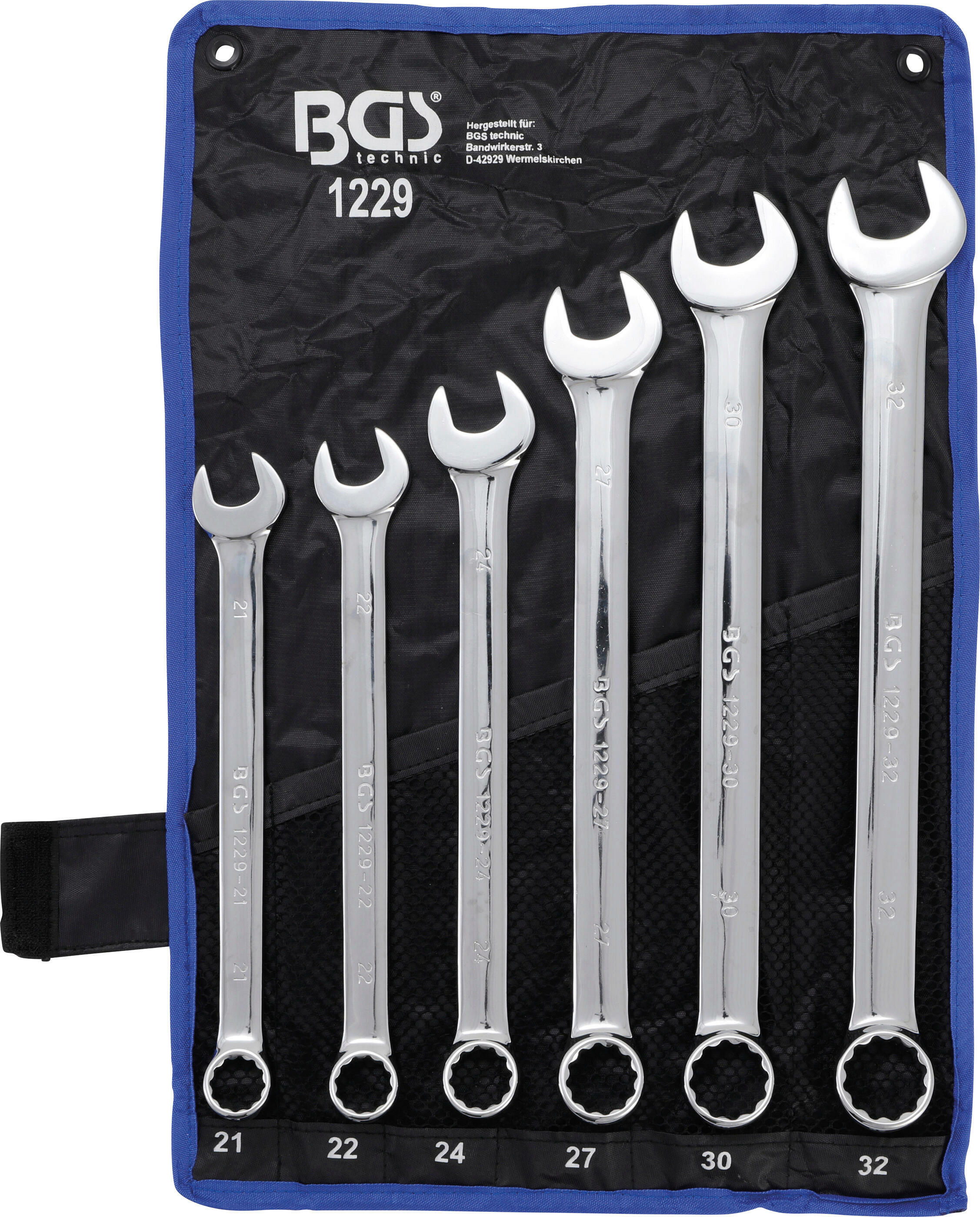 BGS Spanner Set, ring / open ended