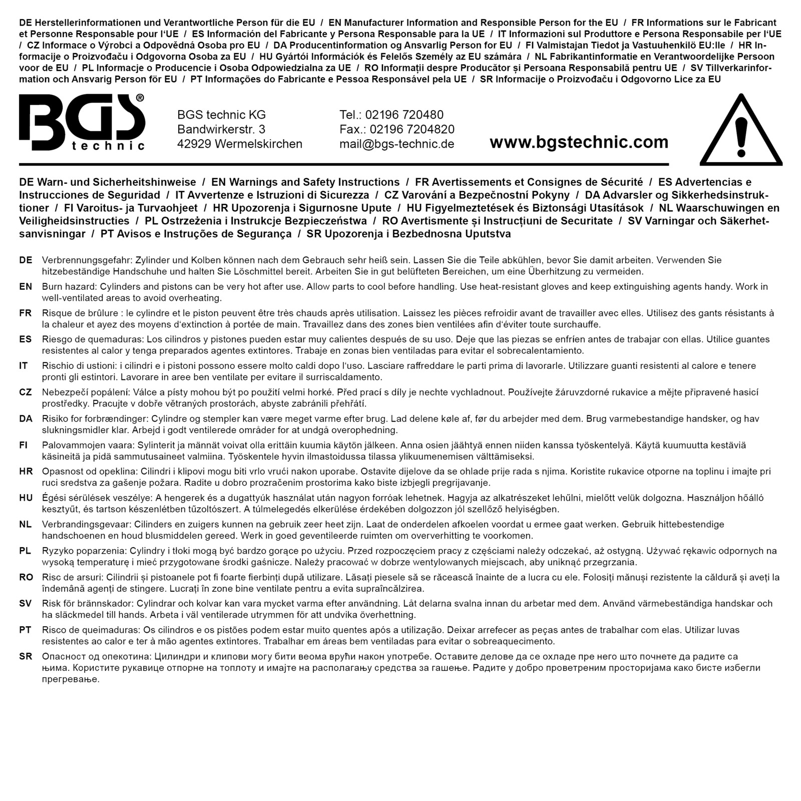 BGS Honing Tool