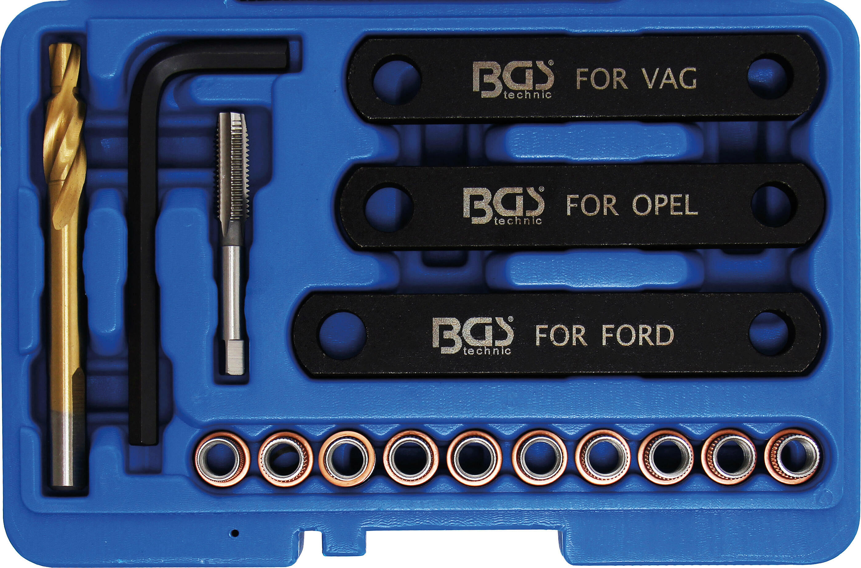 BGS Repair Set, brake caliper guide thread