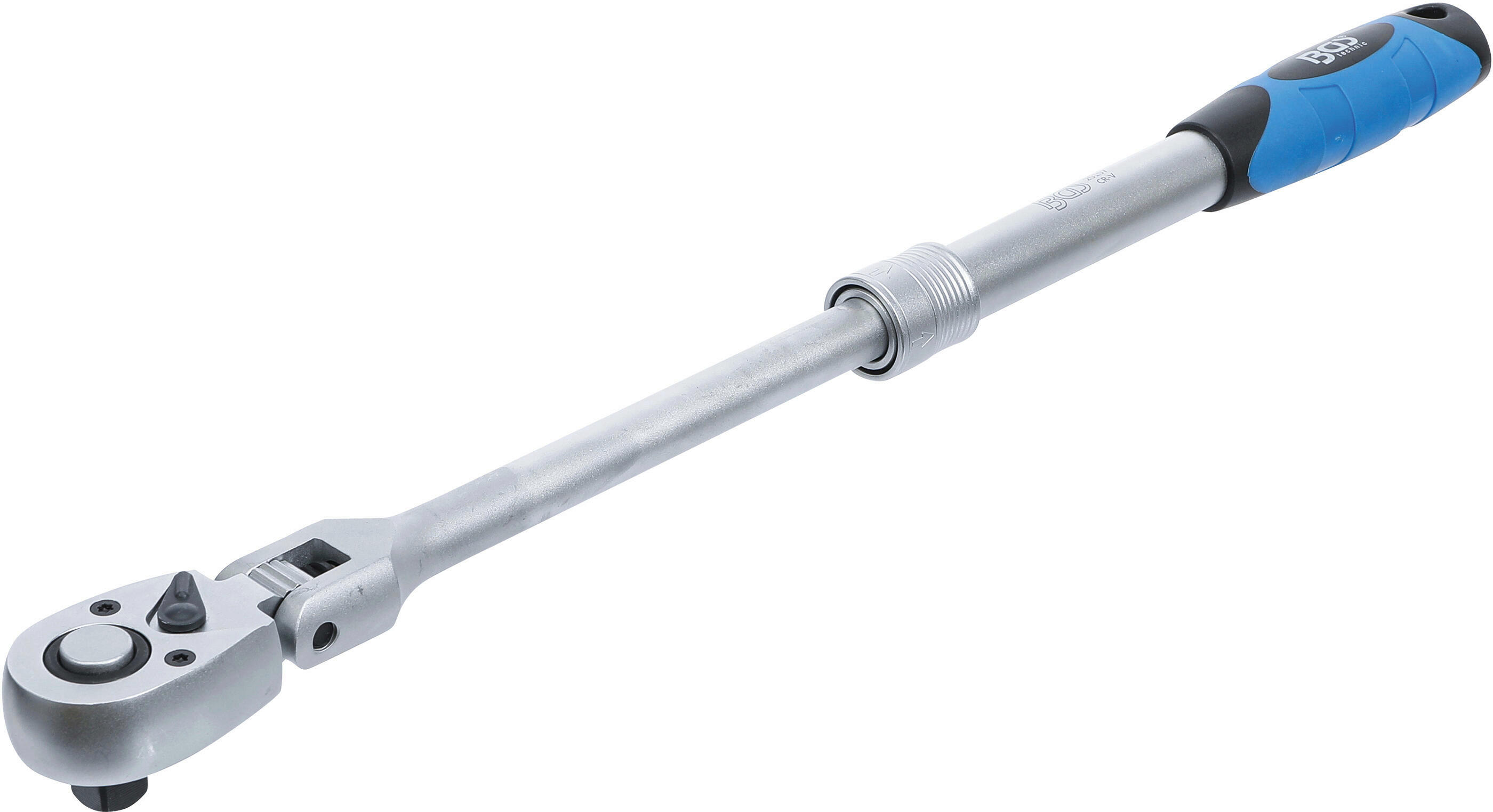 Umschaltknarre, ausziehbar, abwinkelbar | Abtrieb Außenvierkant 12,5 mm...