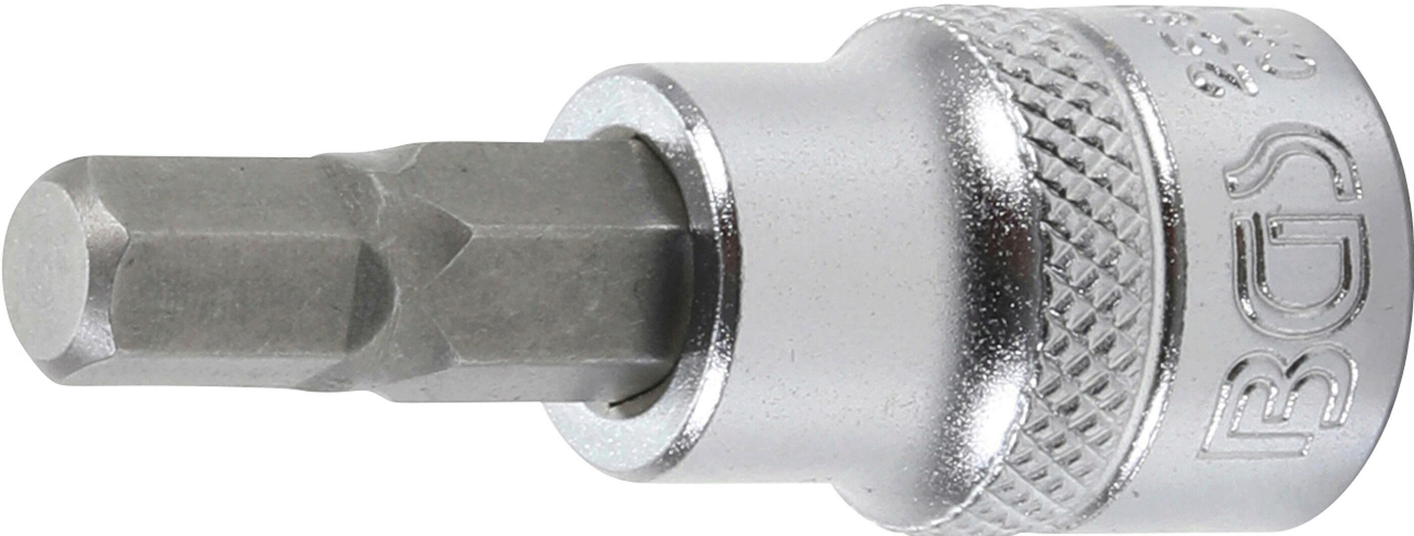 Bit-Einsatz | Antrieb Innenvierkant 10 mm (3/8") | Innensechskant 7 mm