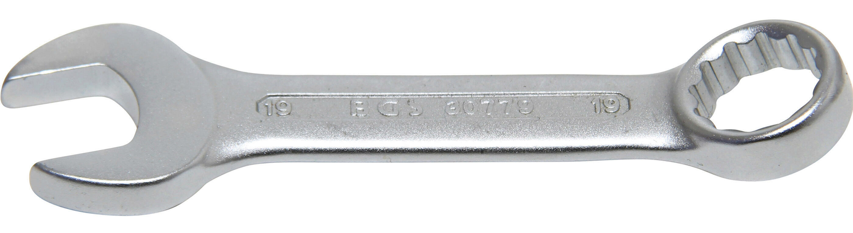 Maul-Ringschl&uuml;ssel, extra kurz | SW 19 mm