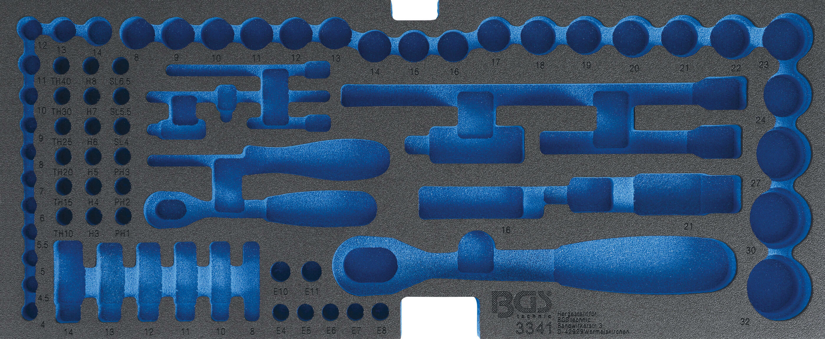 BGS Foam Insert, assortment box