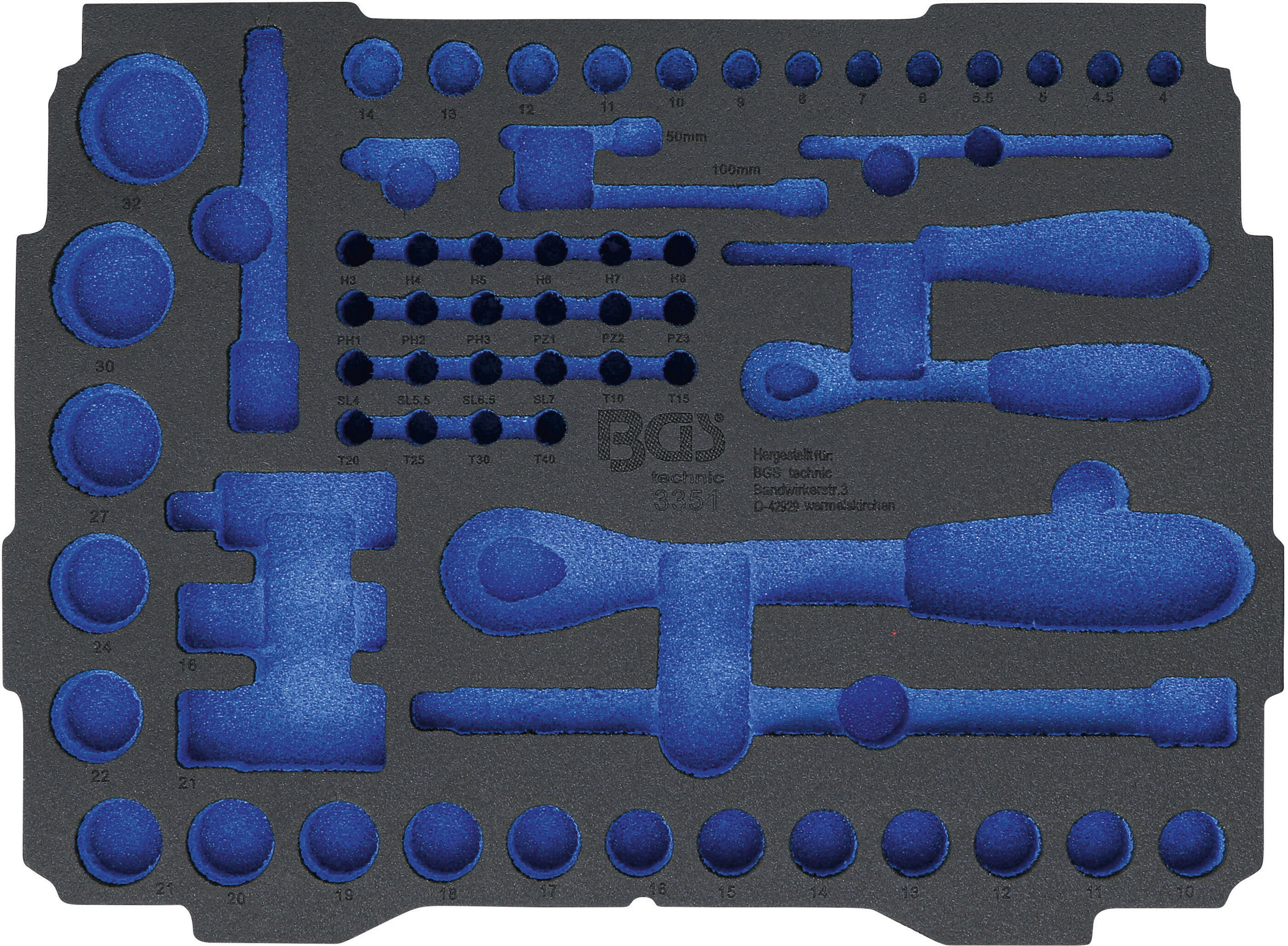 BGS Foam Insert, assortment box