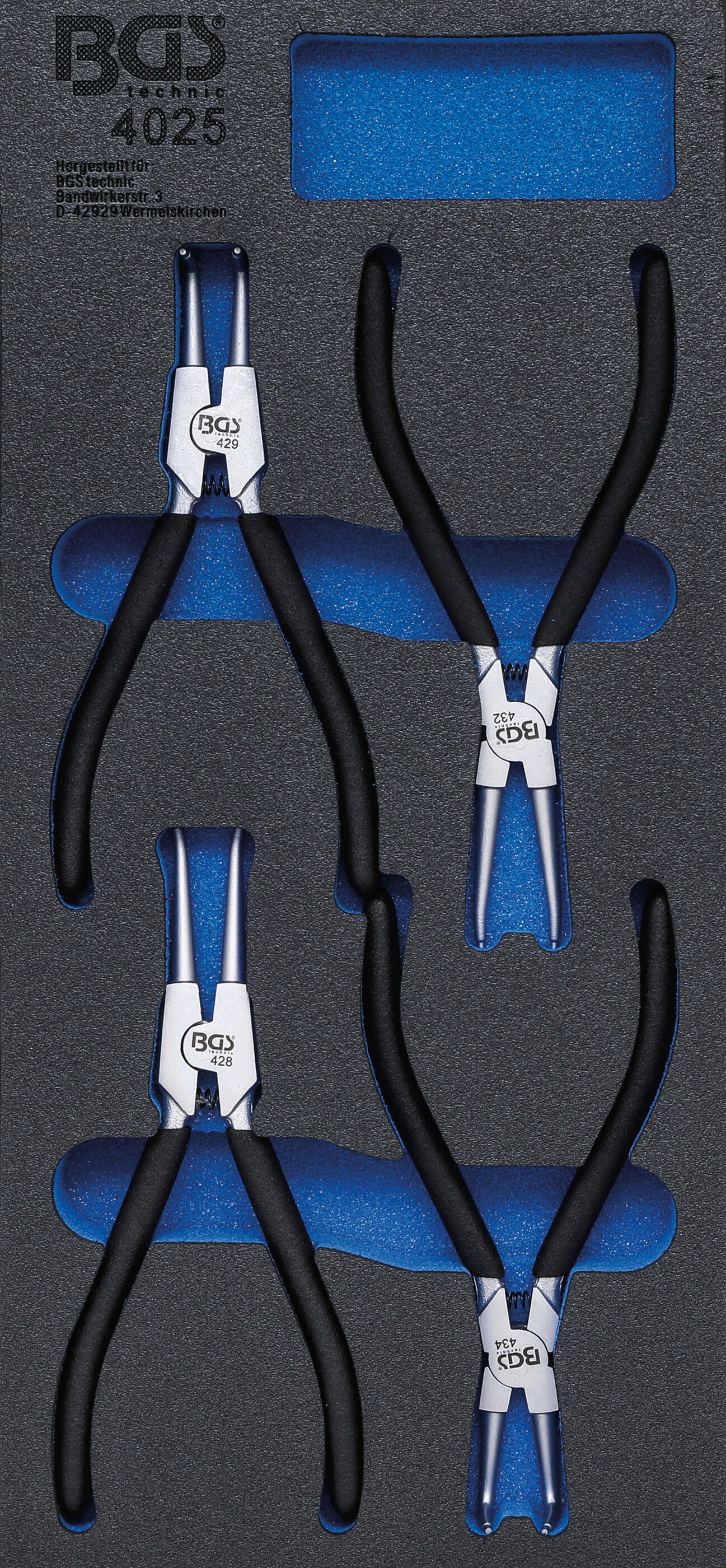 BGS Pliers Set, circlip