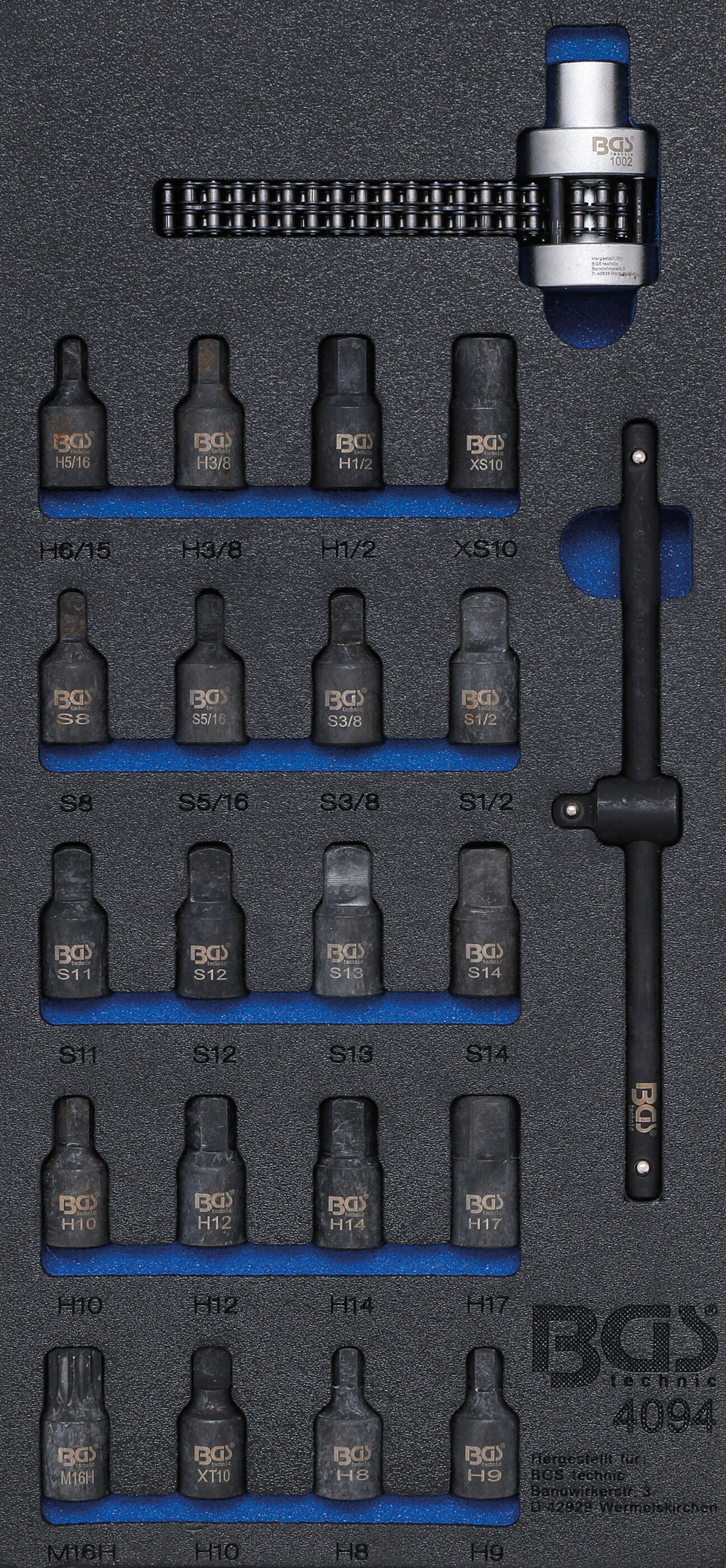 BGS Sump Wrench Set