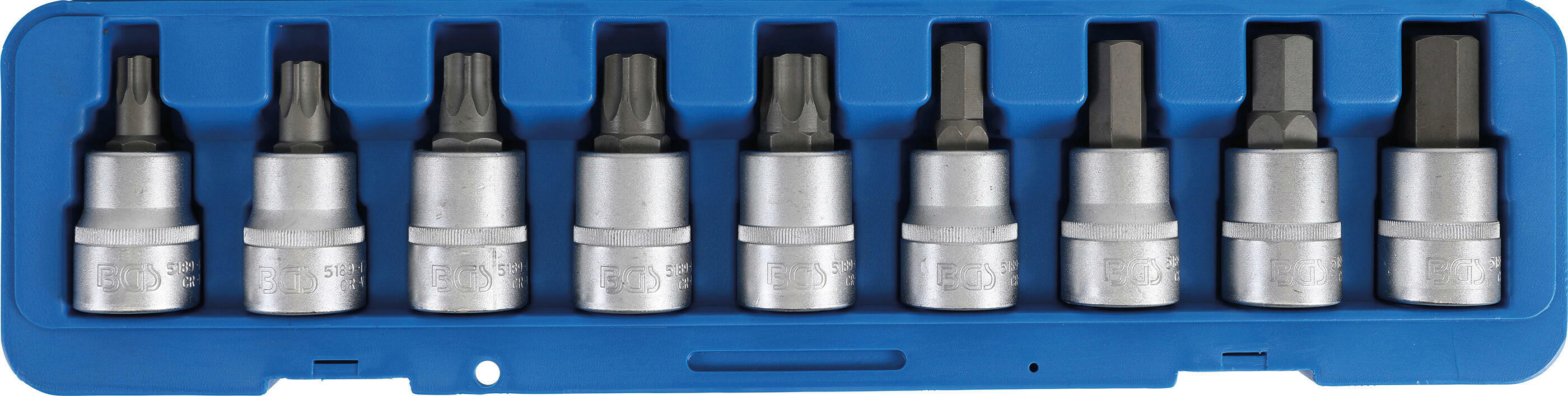 Bit-Einsatz-Satz | Antrieb Innenvierkant 20 mm (3/4") | Innensechskant, ...