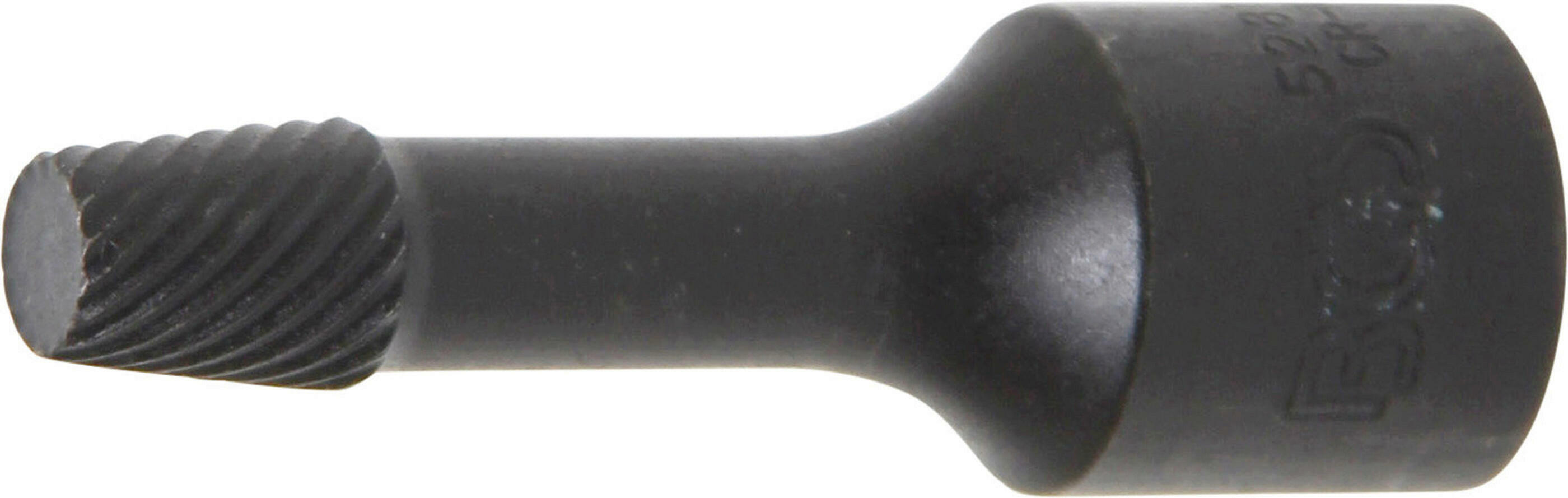 Spiral-Profil-Steckschlüssel-Einsatz / Schraubenausdreher | Antrieb Innenvierkant 10 mm (3/8") | 8 mm