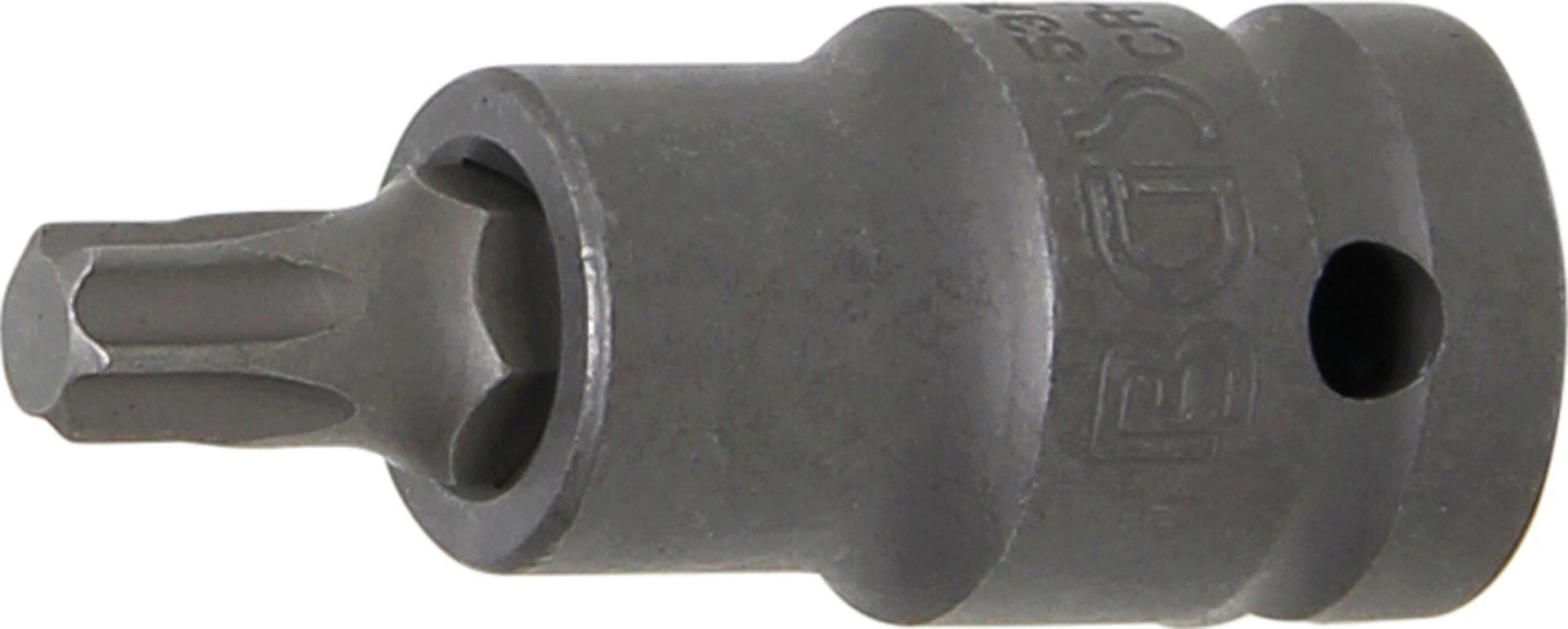 Kraft-Bit-Einsatz | Antrieb Innenvierkant 12,5 mm (1/2&quot;) | T-Profil (f&uuml;r Torx) T47