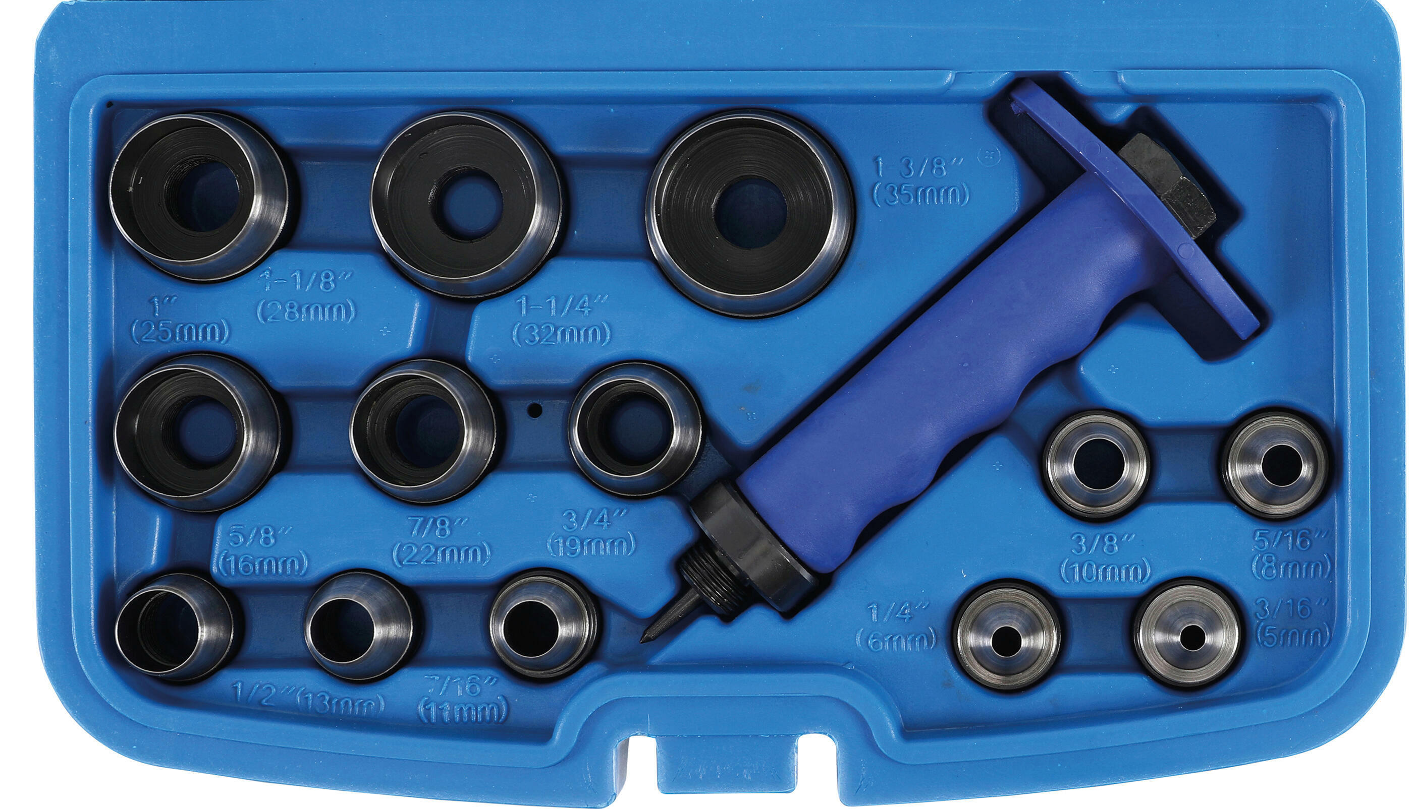 BGS Round Hole Punch Set
