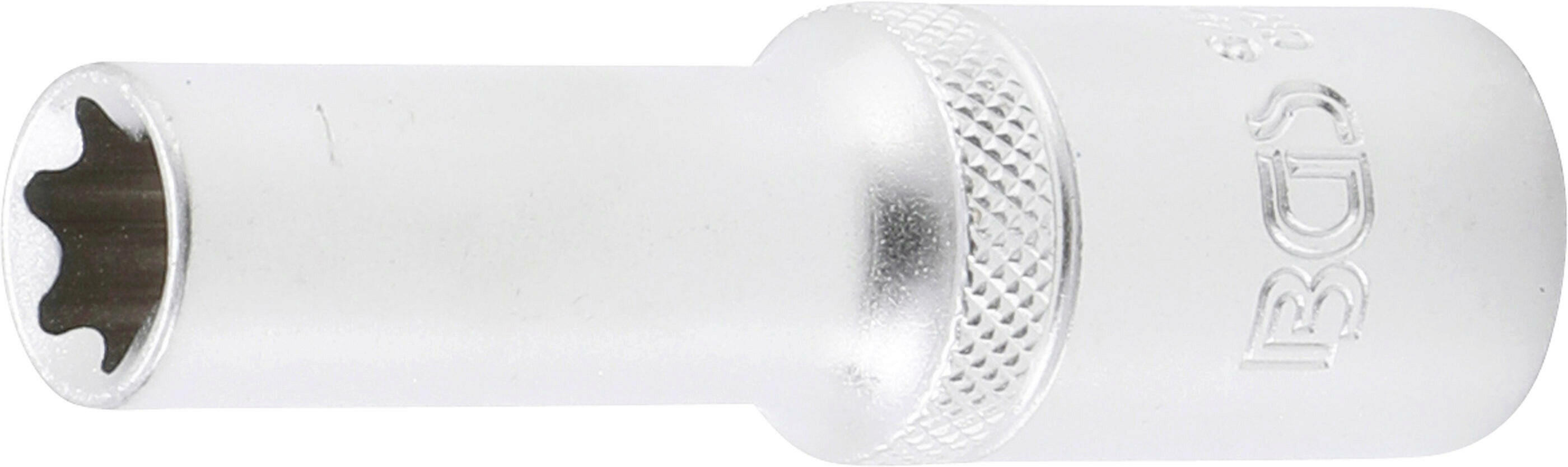 Steckschlüssel-Einsatz E-Profil, tief | Antrieb Innenvierkant 12,5 mm (1...