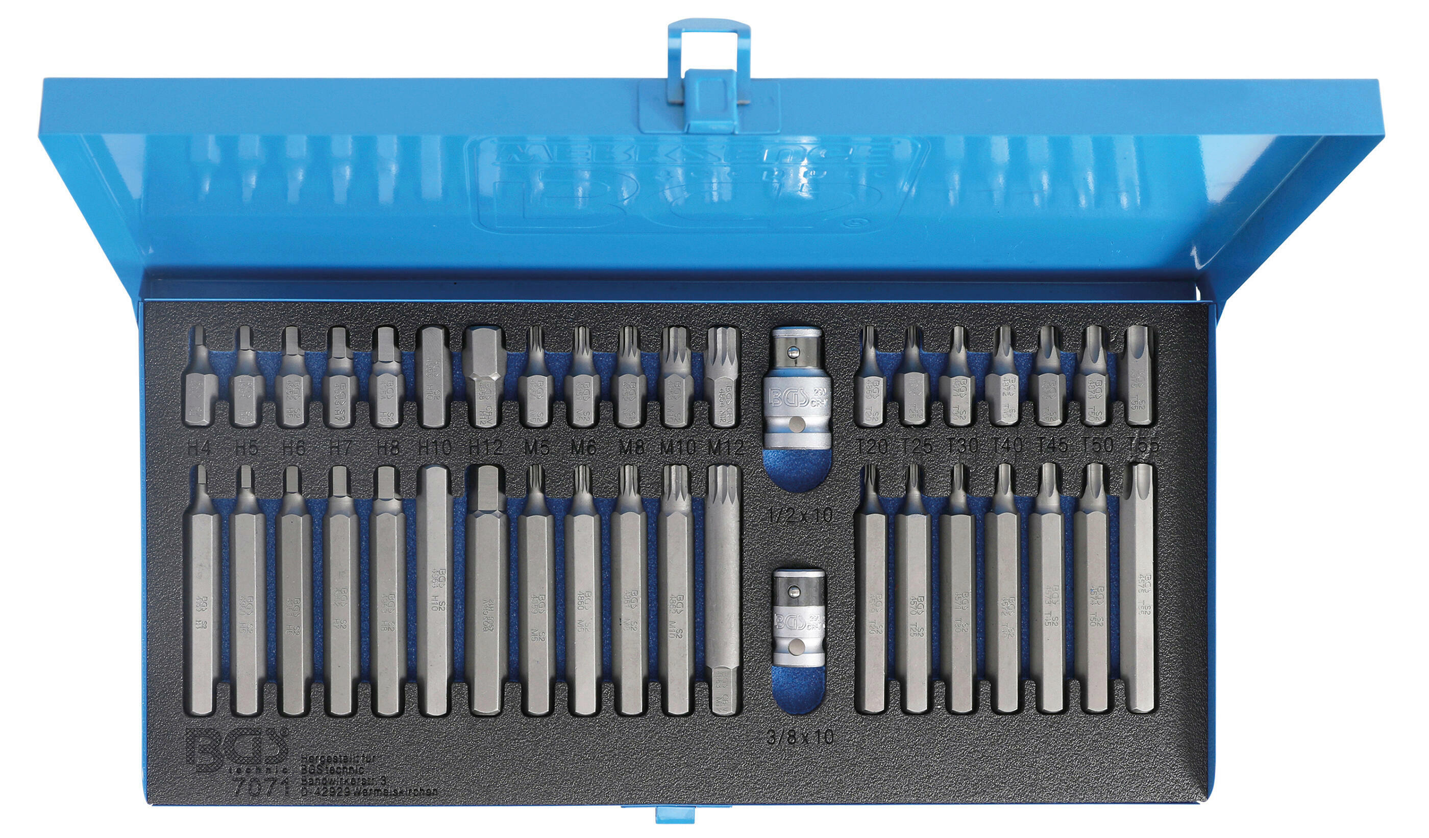 BGS Screwdriver Bit Set