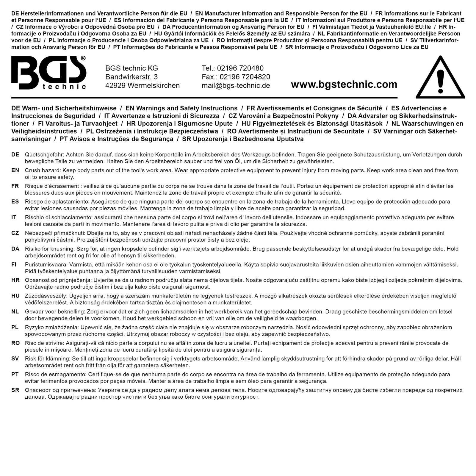 BGS Collector Can, brake bleeding