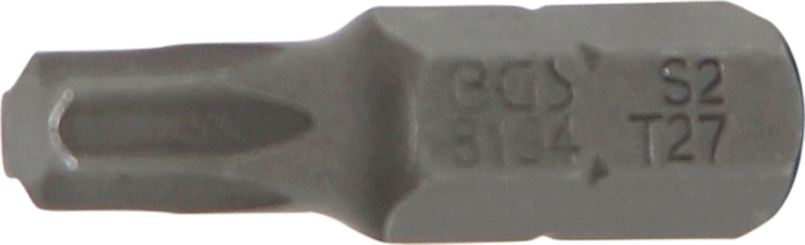 Bit | Antrieb Außensechskant 6,3 mm (1/4") | T-Profil (für Torx) T27