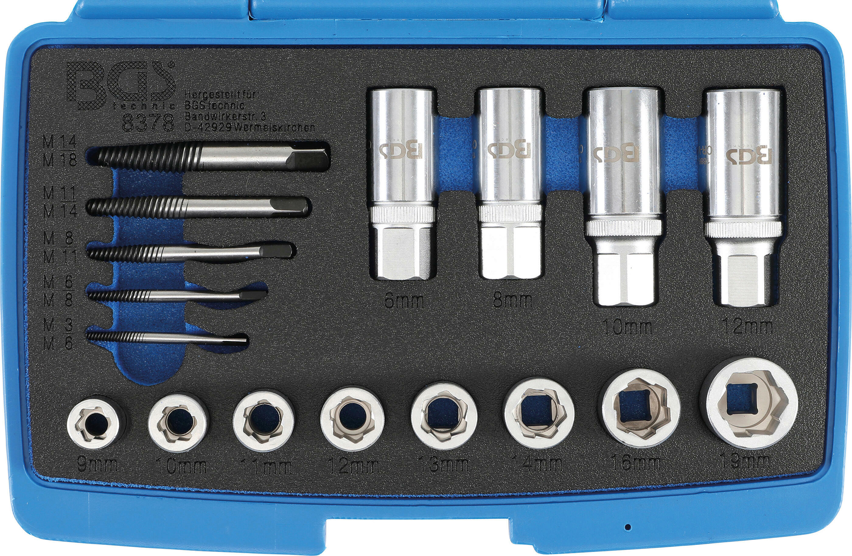 BGS Bolt Extractor Set