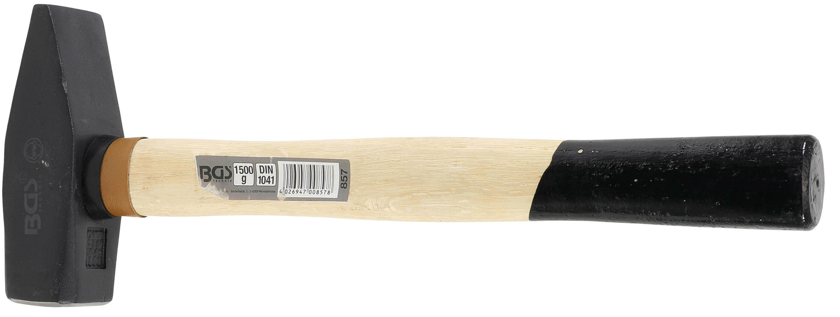 Schlosserhammer | Holz-Stiel | DIN 1041 | 1500 g