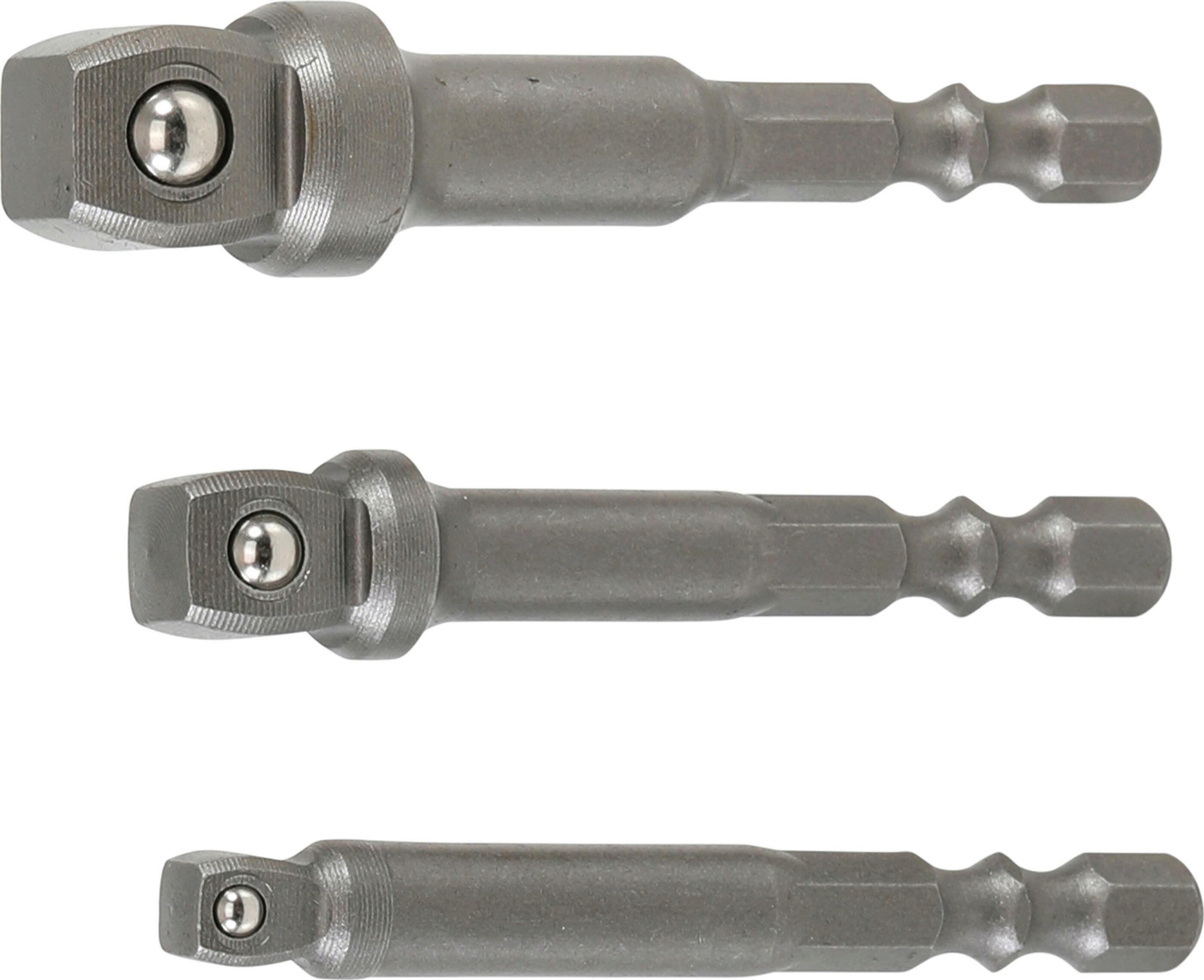 Bohrmaschinen-Kippadapter-Satz | Antrieb Außensechskant 6,3 mm (1/4") | 3-tlg.