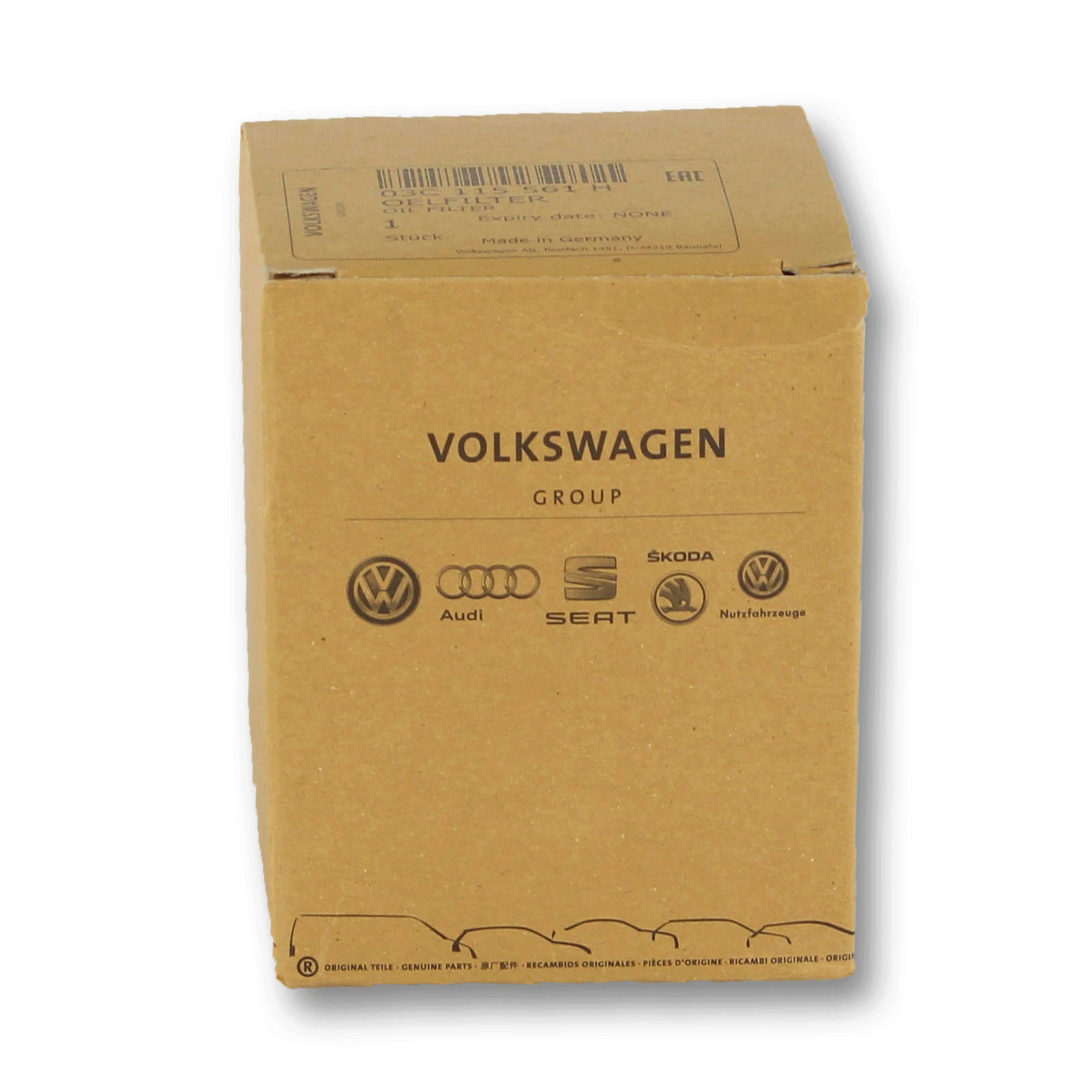 Original VW-AUDI Ölfilter 03C115561H