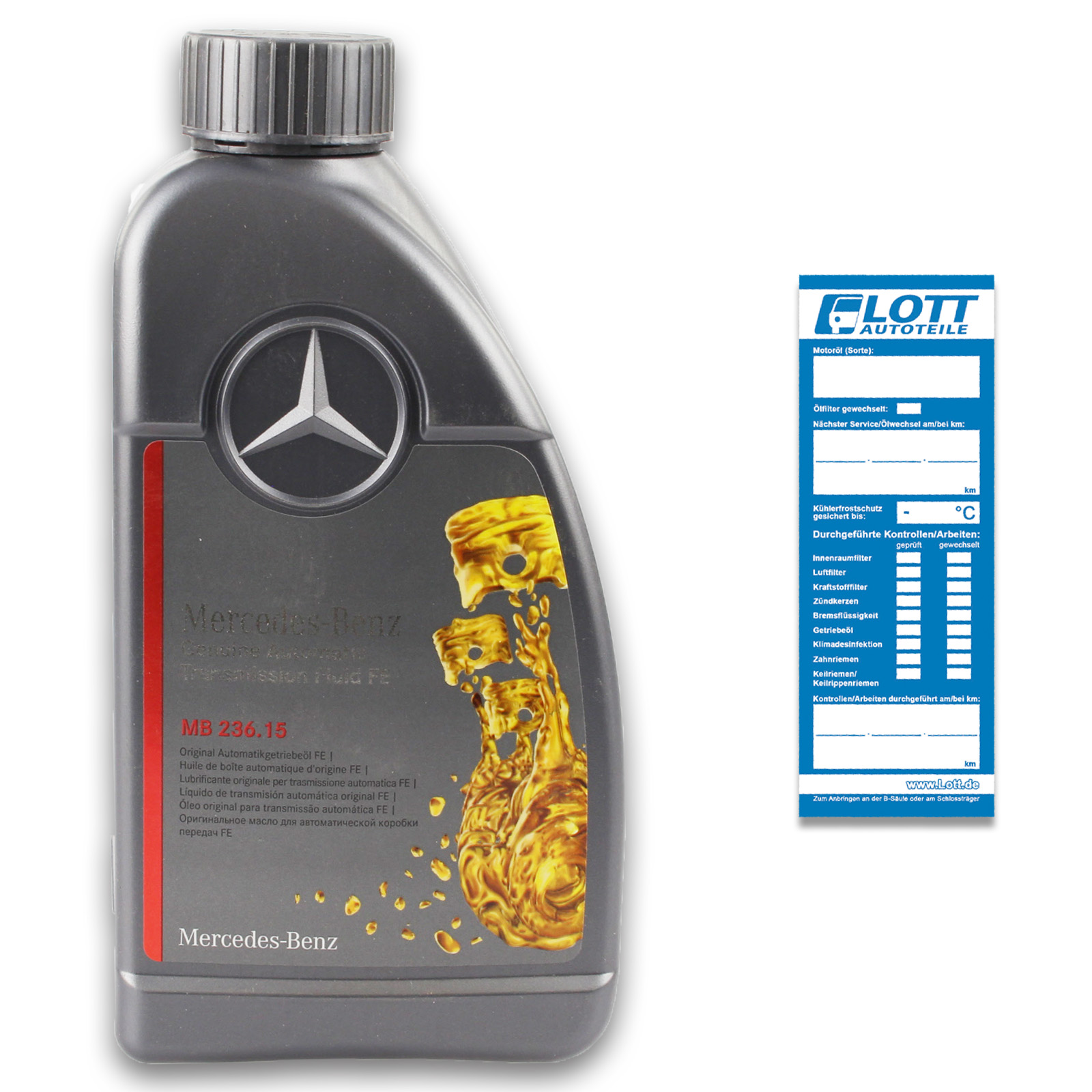 Original 1L Mercedes ATF Getriebeöl 236.15