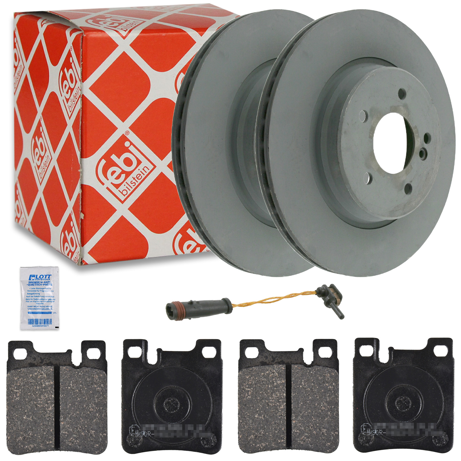 Febi Bremsscheiben Ø300mm + Beläge vorne passend für u.a. E-...