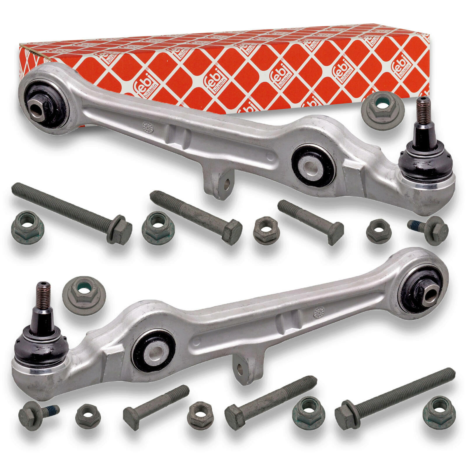 2x FEBI Querlenker Satz vorne passend f&uuml;r Audi A4 B7 A4 B6 Avant (8ED 8EC 8E5)