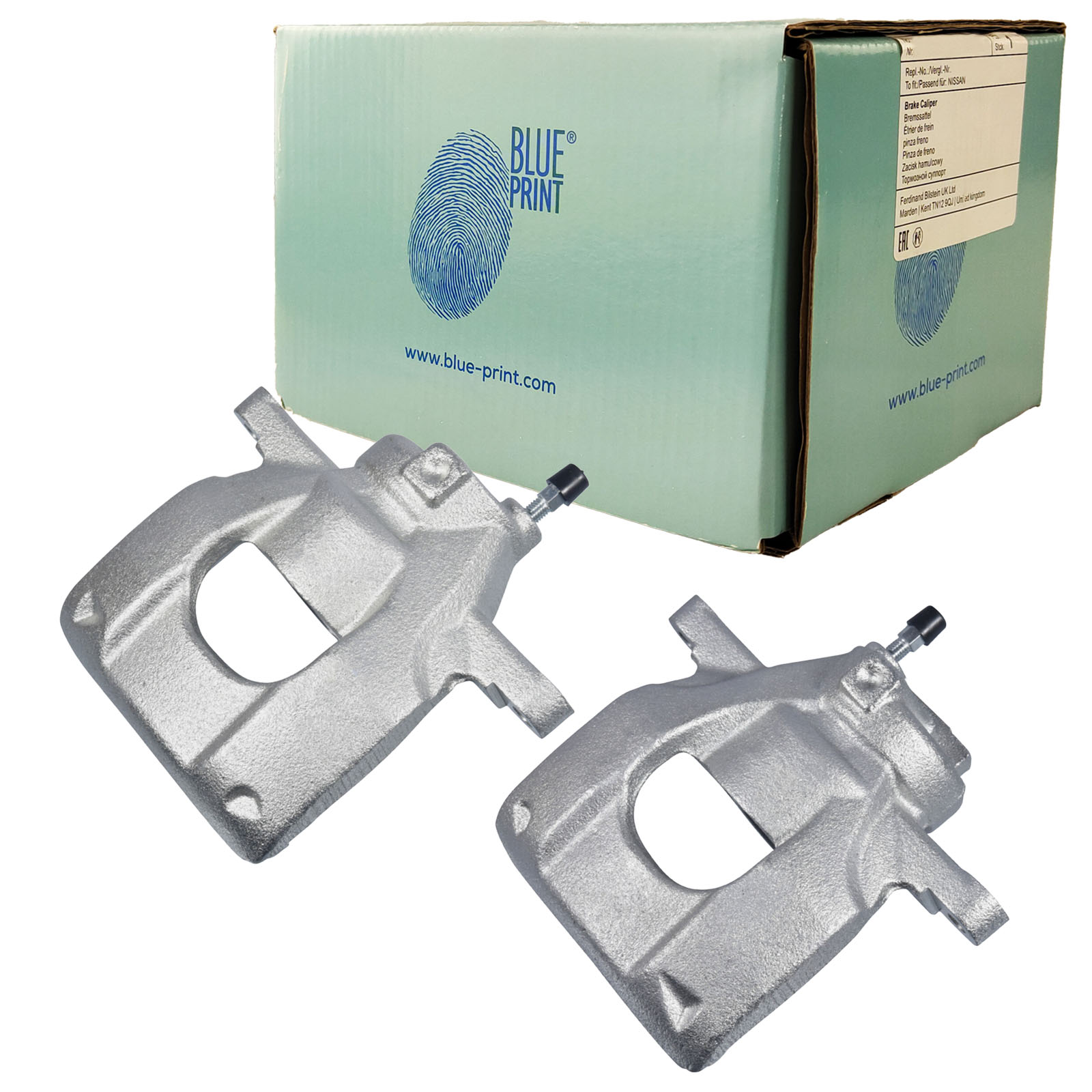 2x Blue Print Bremssattel vorne links rechts passend f&uuml;r Toyota Citroen Peugeot