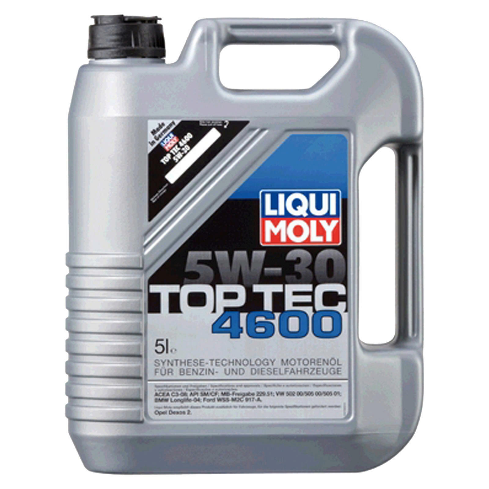 Liqui Moly Motoröl + Ölfilter + Luftfilter + Innenraumfilter + Kraftstofffilter + Ablassschraube