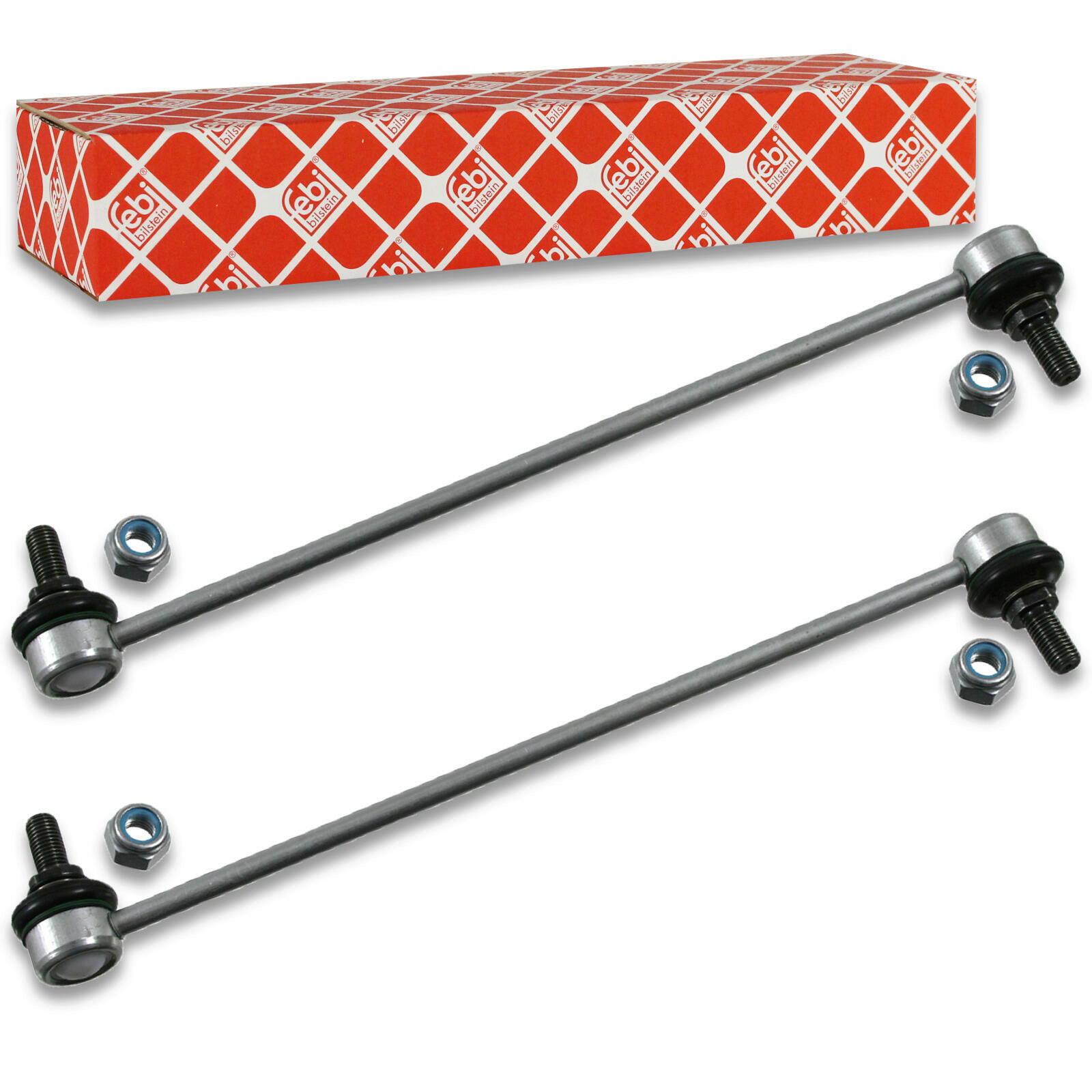 2x FEBI Stabilisator Koppelstange PROKIT passend für Opel Vectra C Signu...