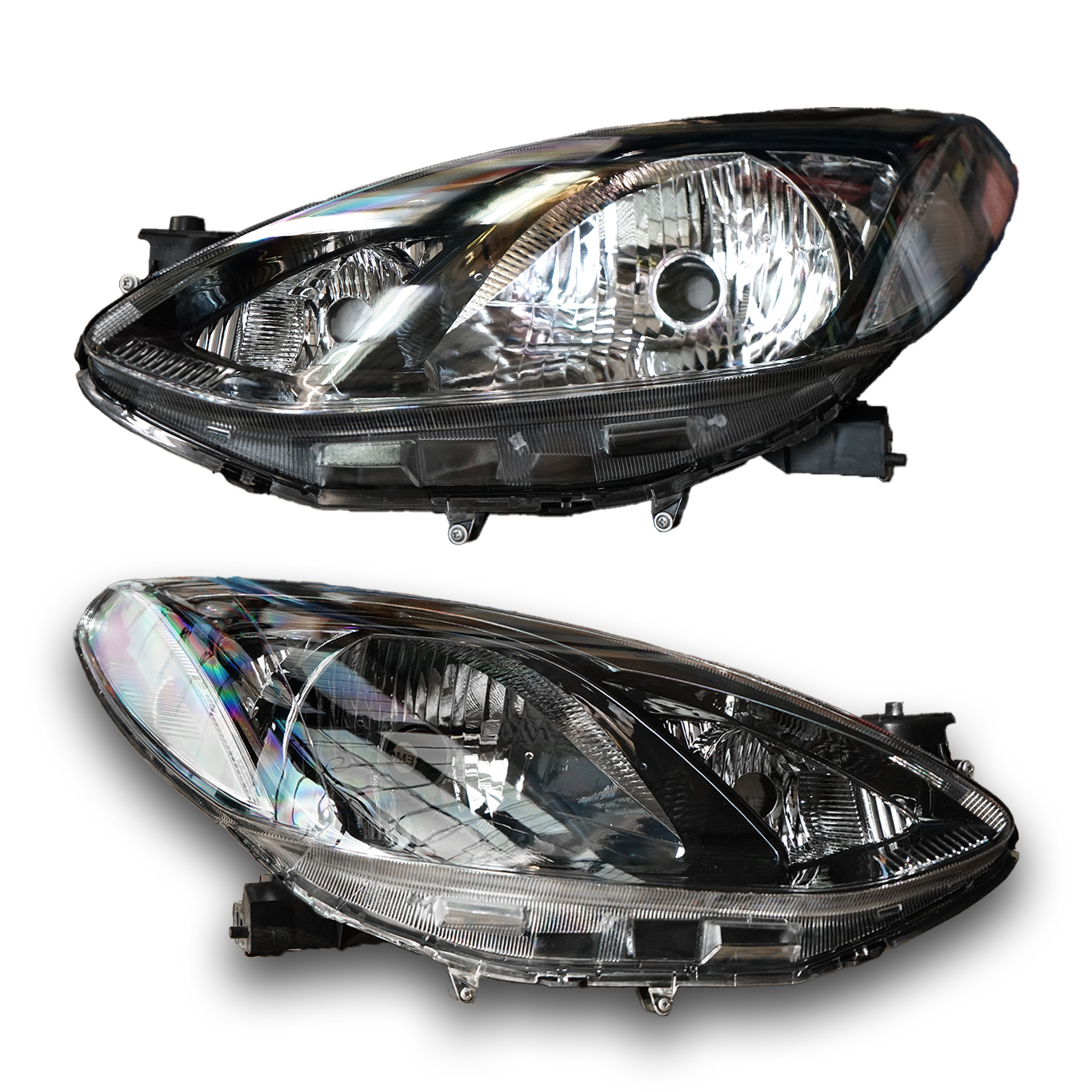2x Hauptscheinwerfer links & rechts u.a. passend für MAZDA 2 DE_ DH_...