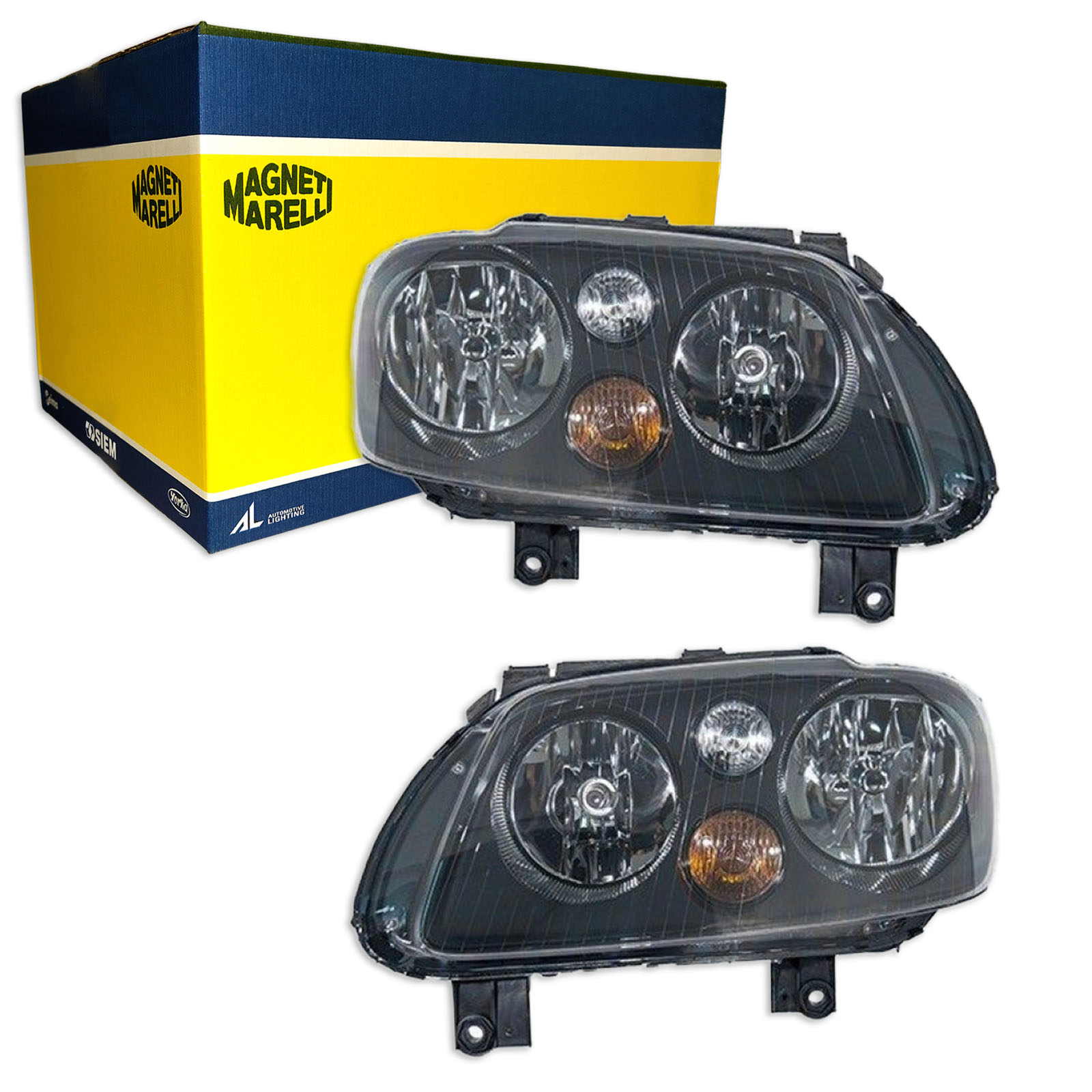 Magneti Marelli Hauptscheinwerfer H7 links + rechts passend für VW Toura...