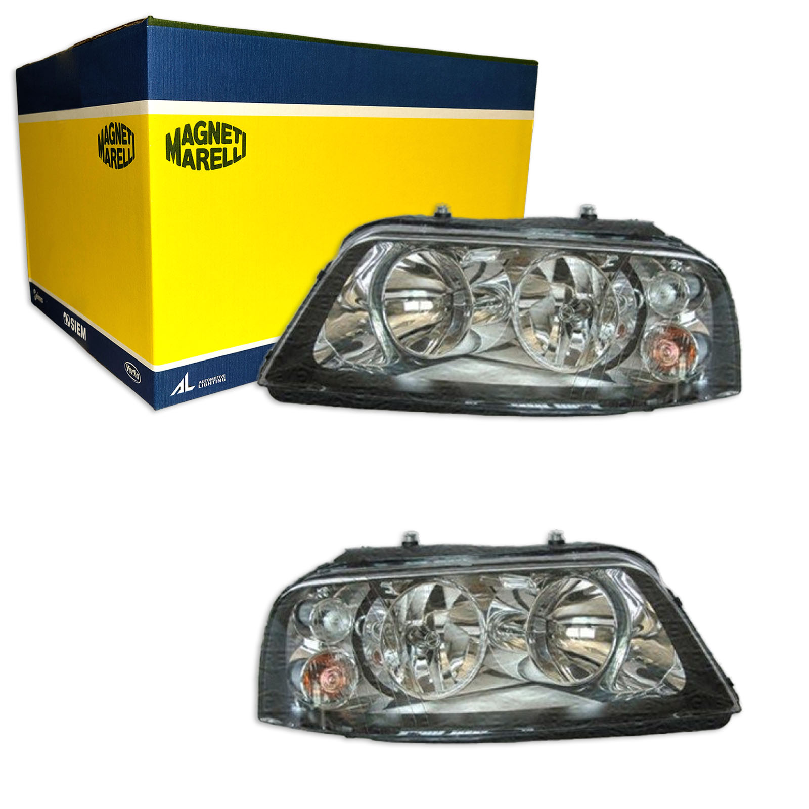 Magneti Marelli Hauptscheinwerfer H1 H7 links + rechts passend für Seat ...