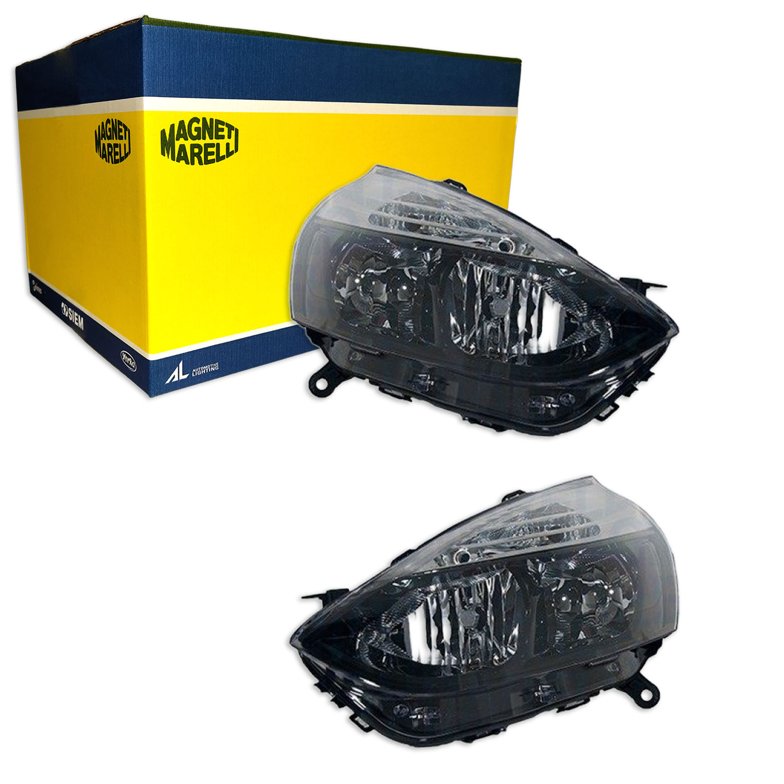 Magneti Marelli Hauptscheinwerfer links + rechts passend für Renault Cli...