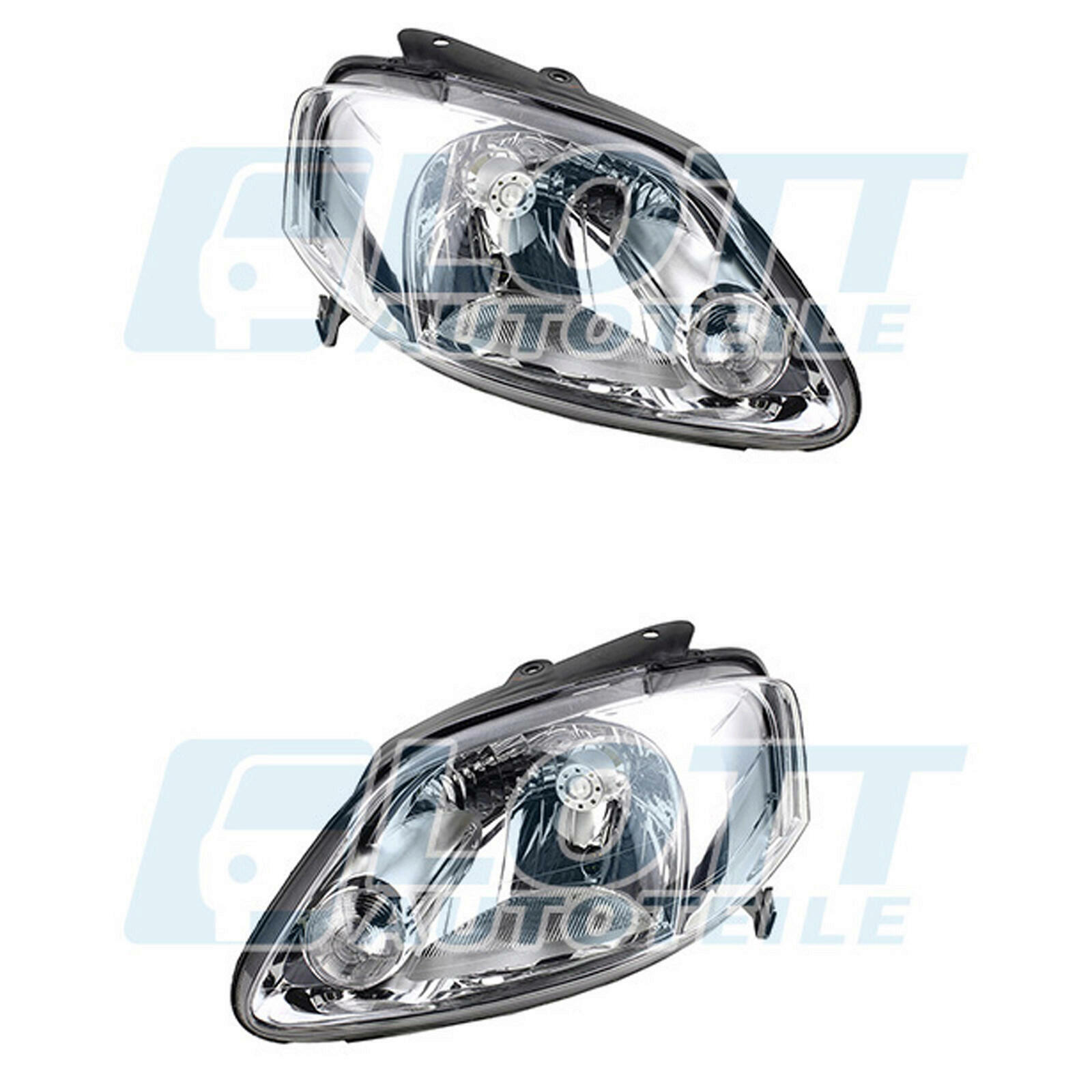 Hauptscheinwerfer H4 links + rechts passend für VW FOX 5Z1 1.2 bis BJ 12...