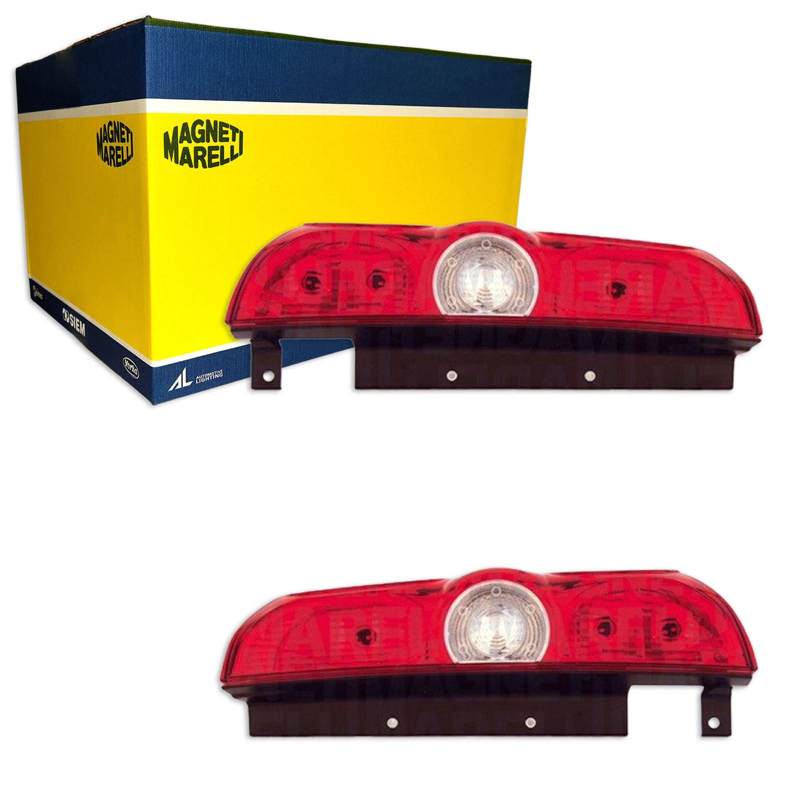 2x Magneti Marelli Heckleuchte links + rechts passend für Fiat Doblo Opel Combo
