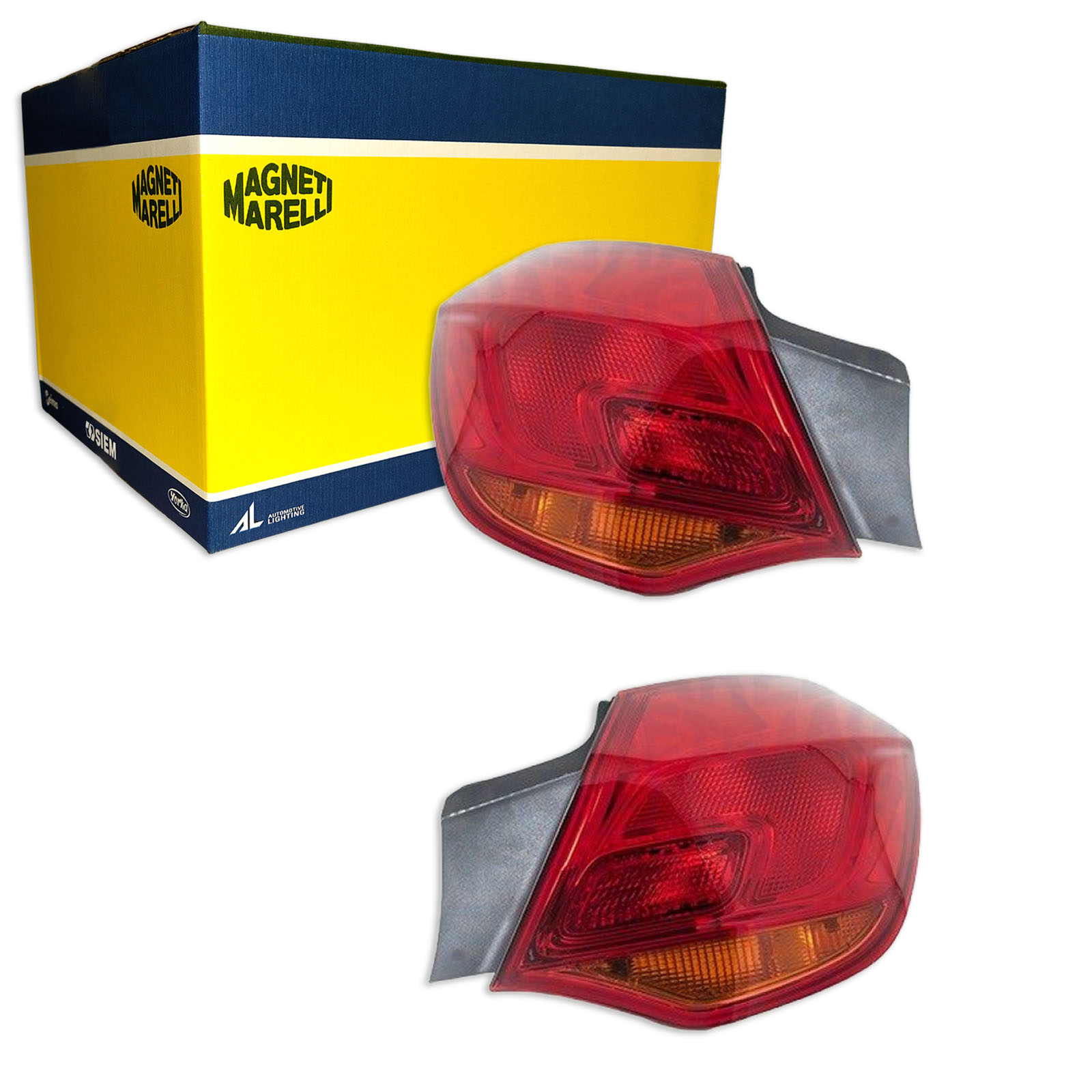 2x Magneti Marelli Heckleuchte links + rechts außen passend für Opel Astra J 1.6