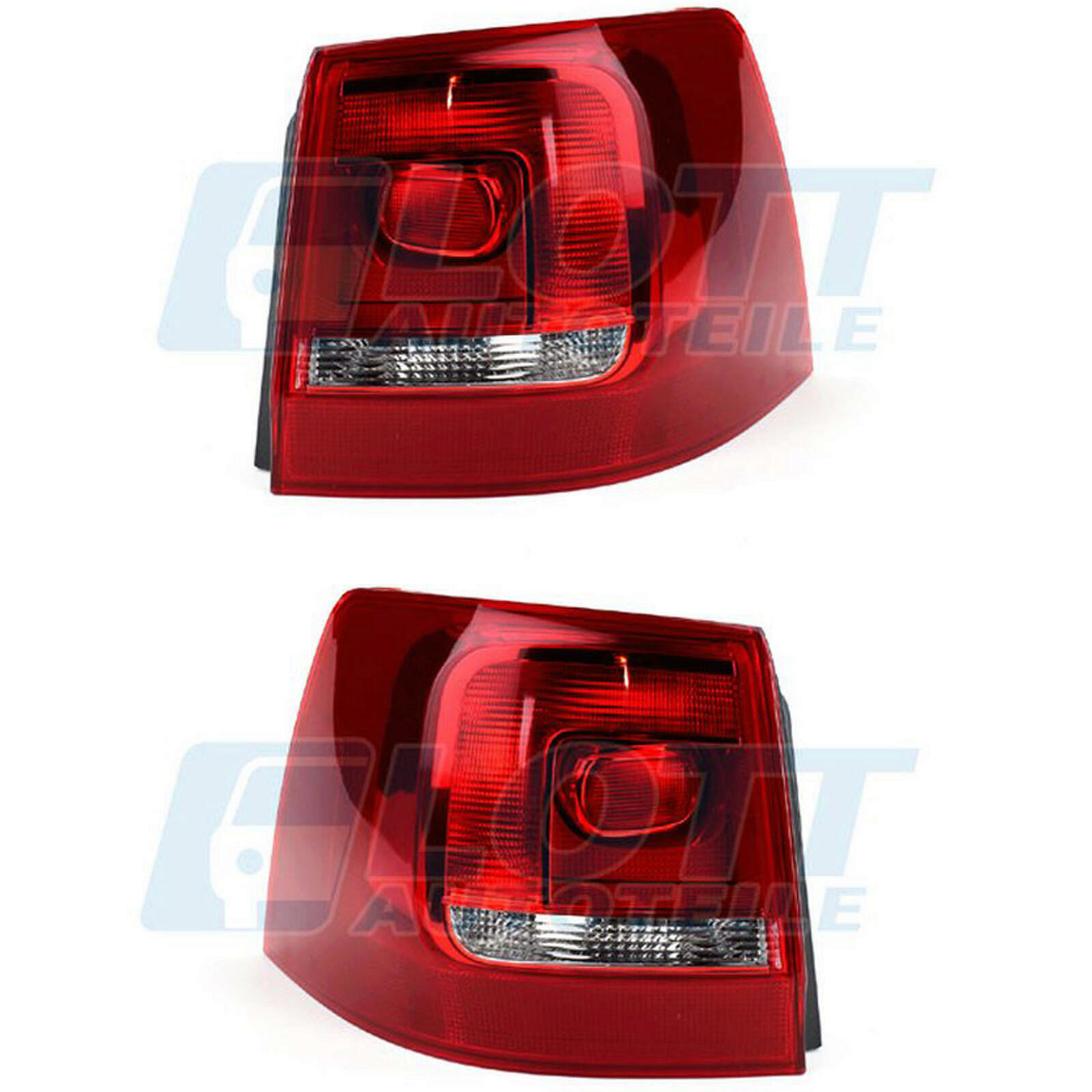 2x Heckleuchte links + rechts au&szlig;en LED passend f&uuml;r VW Sharan 7N1 2.0 TDI 1.4