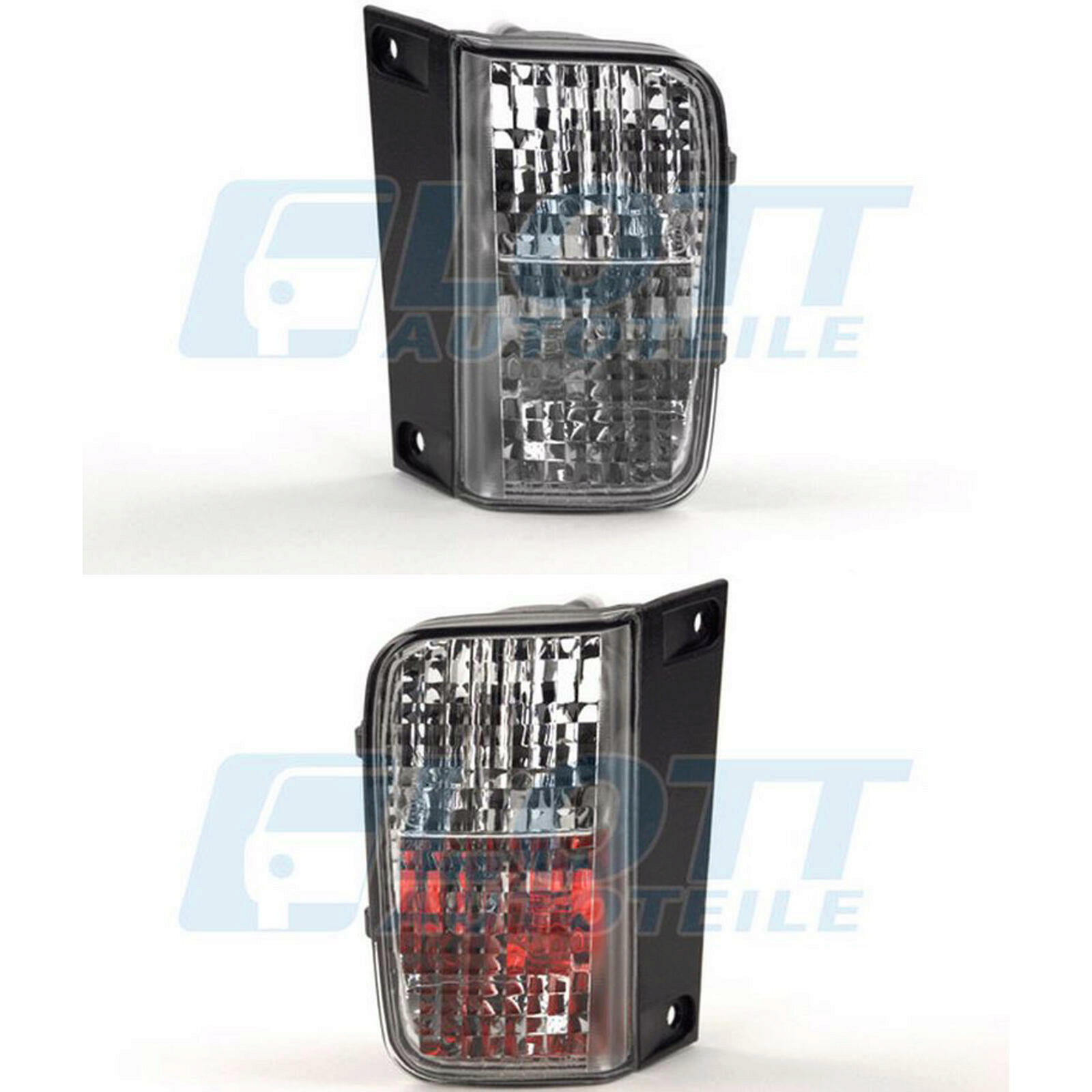 2x Heckleuchte links + rechts innen LED passend für Opel Vivaro Renault Trafic 2