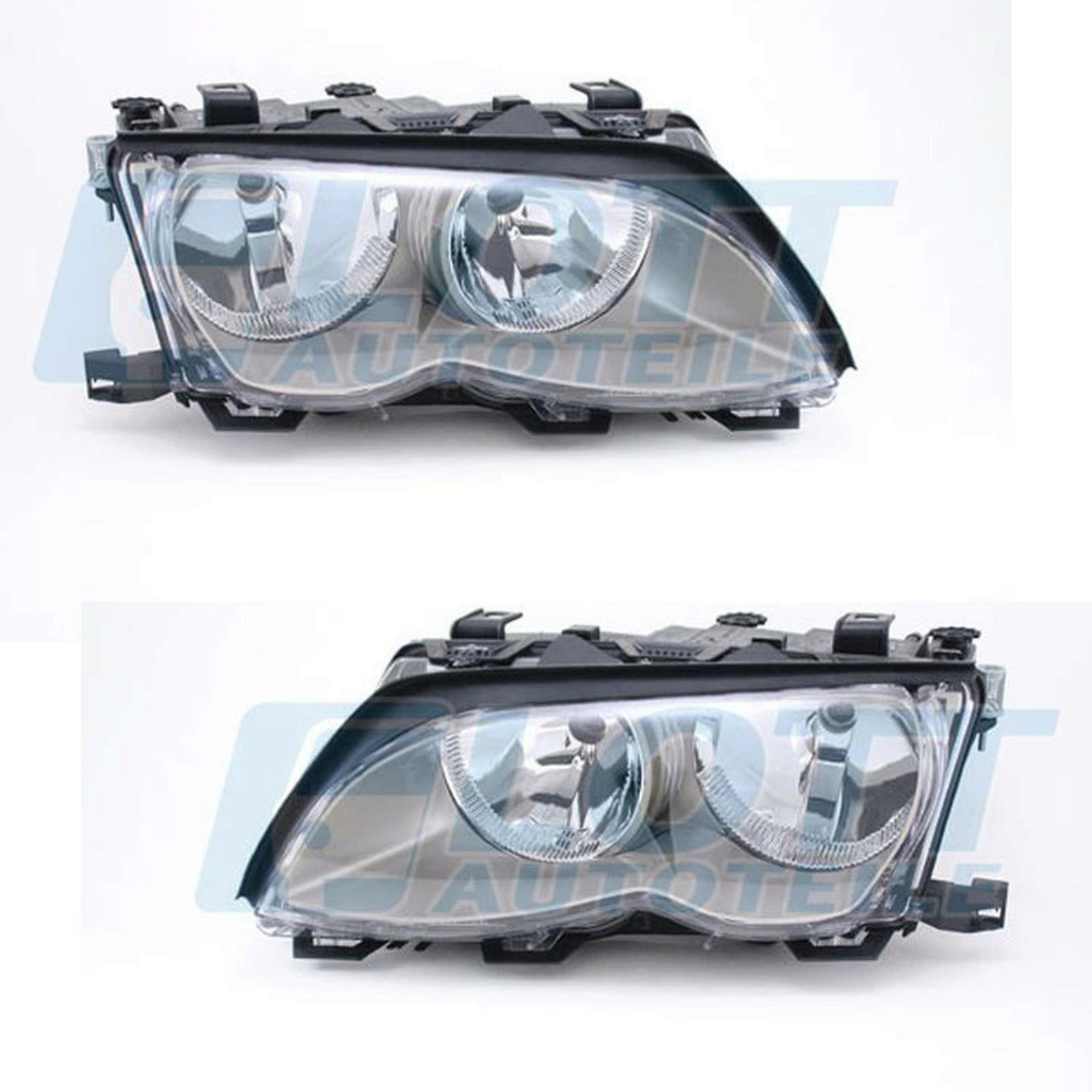 Hauptscheinwerfer H7 links + rechts passend für BMW 3 E46 316 ab BJ 09/2001 320