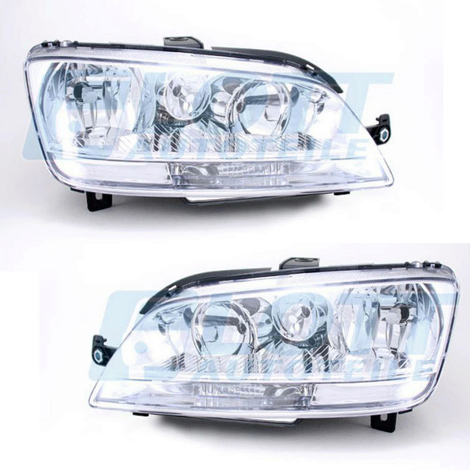 Hauptscheinwerfer H7 H1 links + rechts passend für Fiat Idea bis BJ 12/2008 1.4