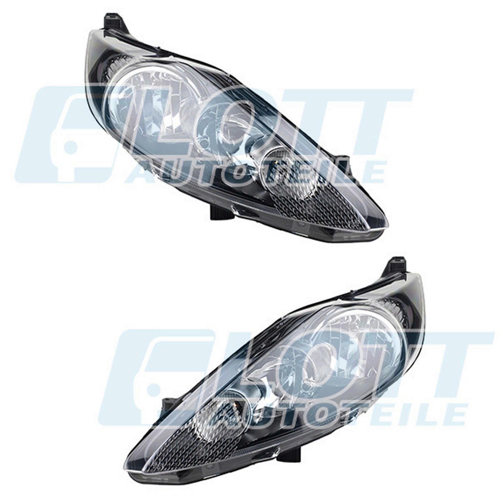Hauptscheinwerfer H1 H7 links + rechts passend für Ford Fiesta 6 bis BJ ...