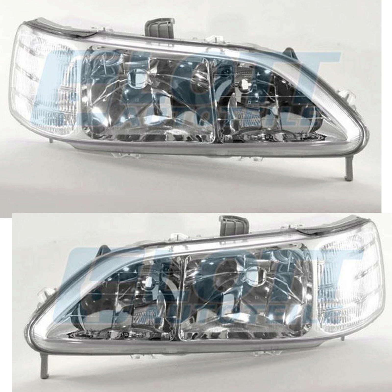 Hauptscheinwerfer H7 H1 links + rechts passend für Honda Accord 6 1.8 2....