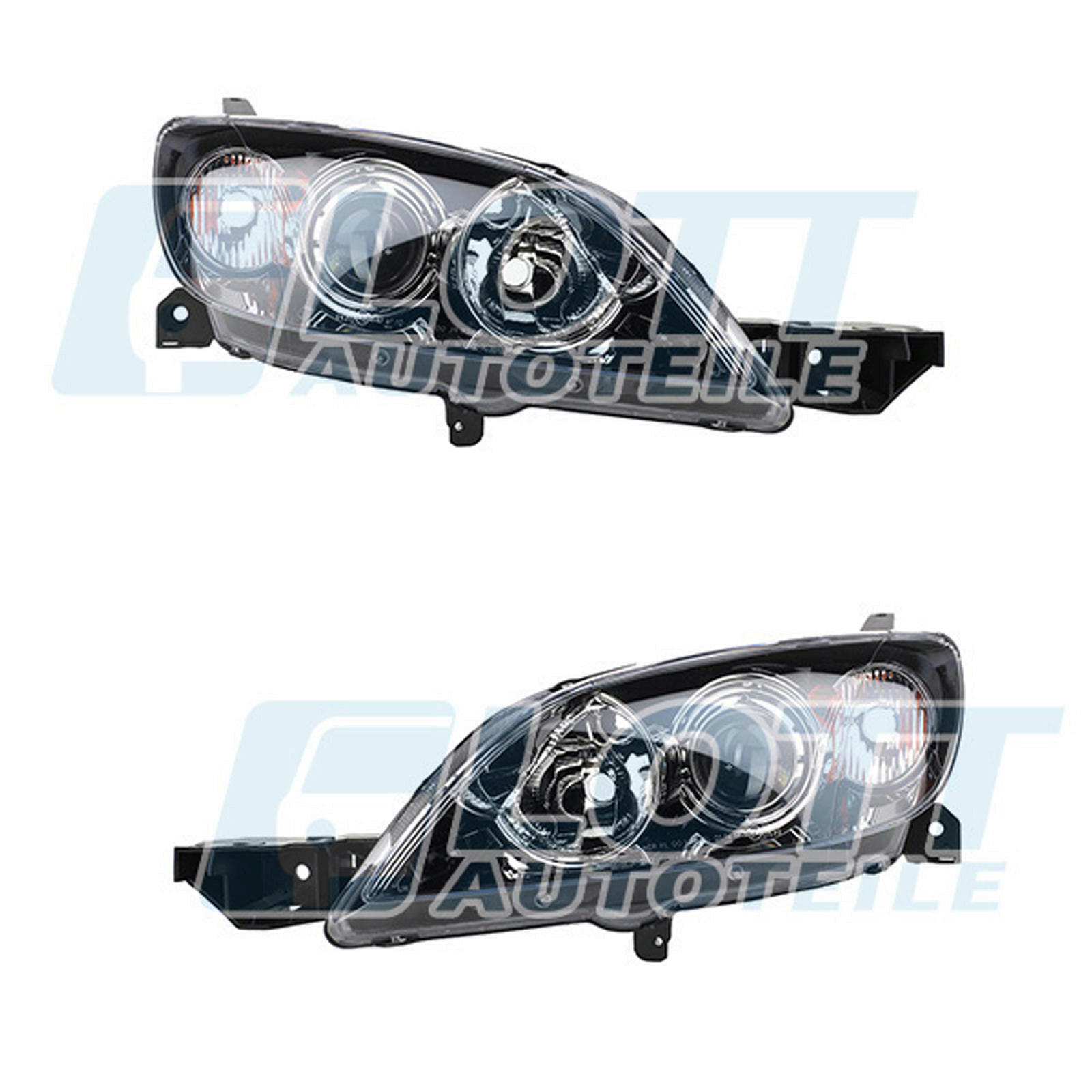 Hauptscheinwerfer HB3 H7 links + rechts passend für Mazda 3 1.6 2.0 DI T...