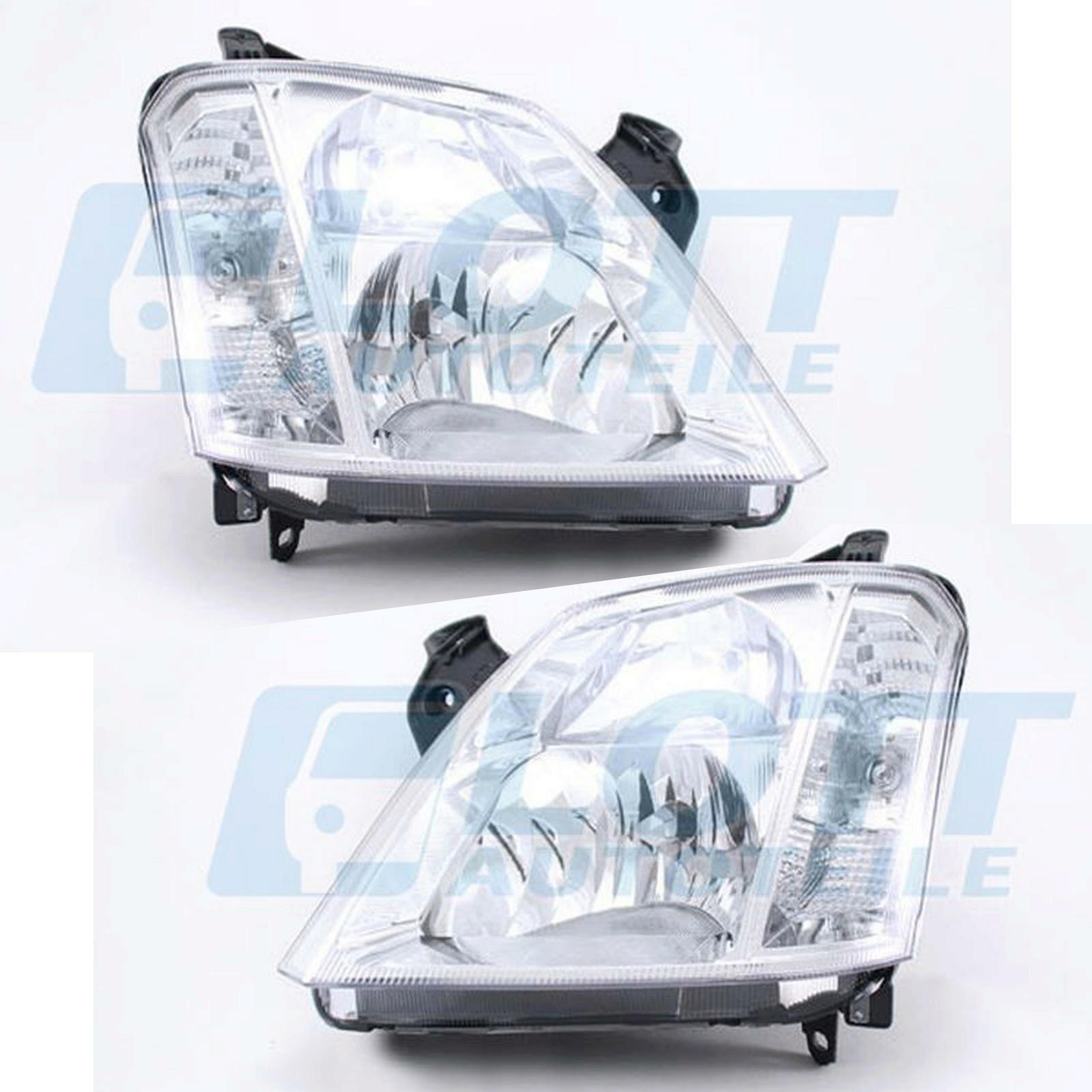 Hauptscheinwerfer H7 H1 links + rechts passend für Opel Meriva A 1.6 1.4...