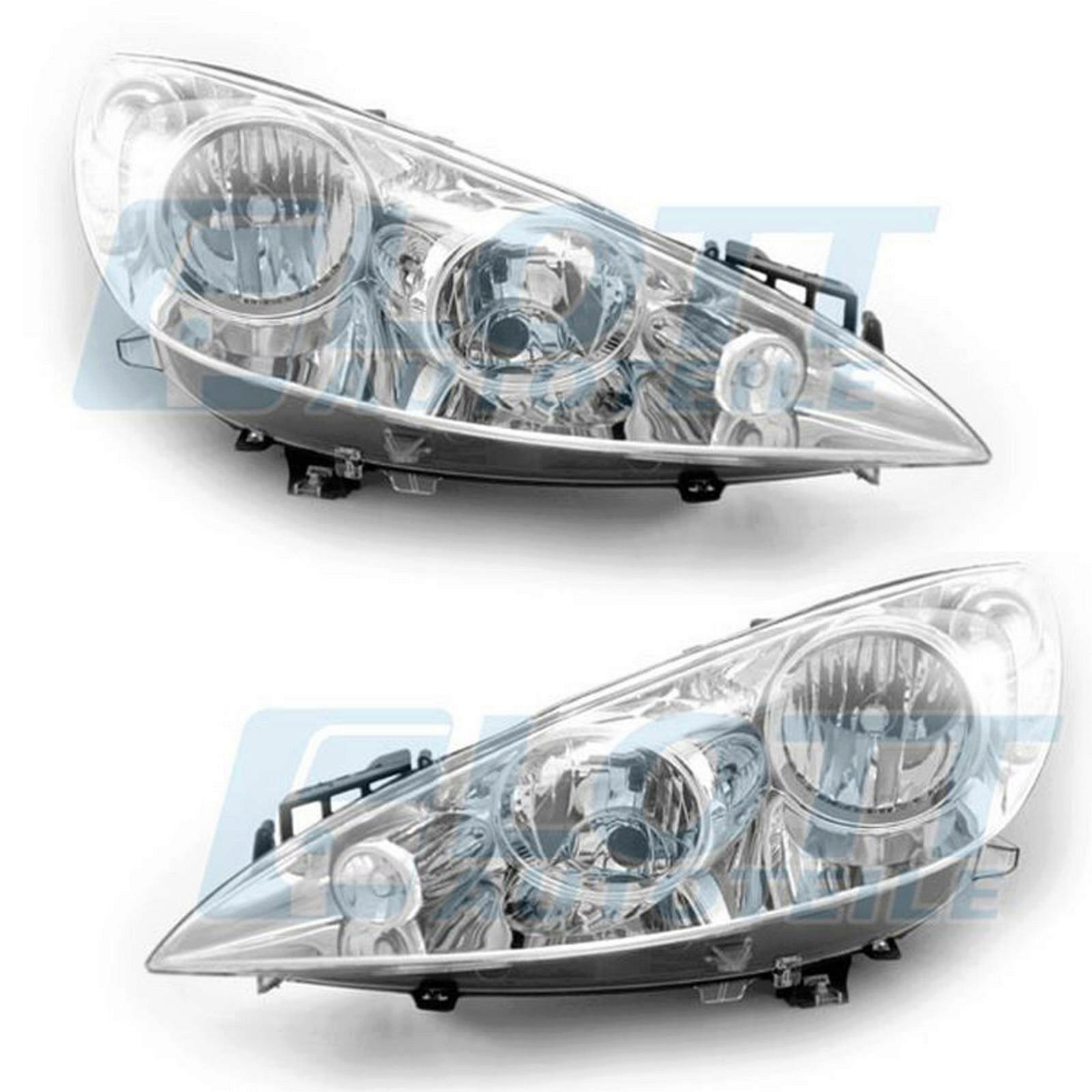 Hauptscheinwerfer H7 H1 links + rechts passend für Peugeot 308 1 bis BJ ...