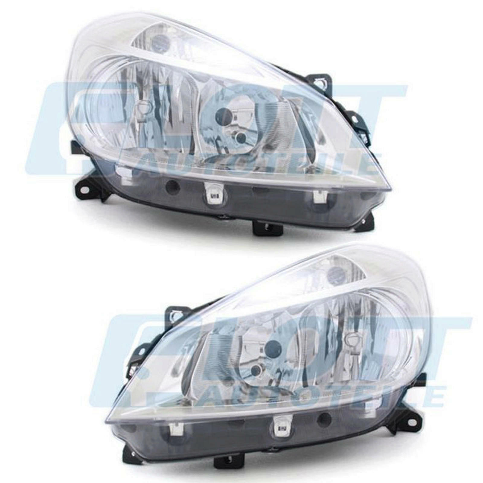 Hauptscheinwerfer H7 links + rechts passend für Renault Clio 3 bis BJ 07...