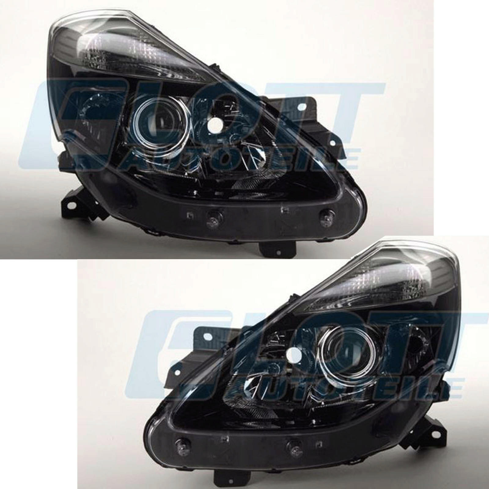 Hauptscheinwerfer H7 H1 links + rechts passend für Renault Clio 3 bis BJ 12/2012