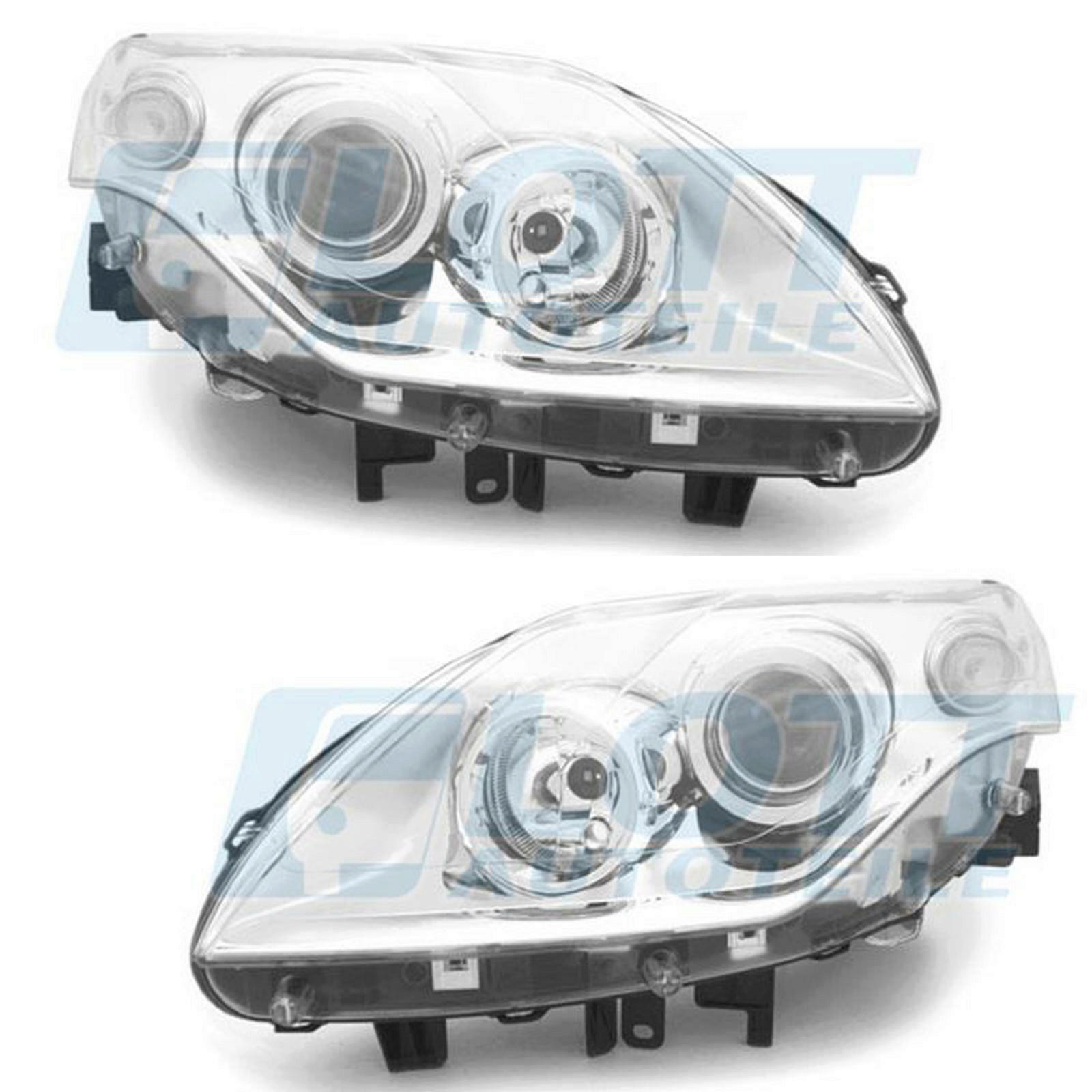 Hauptscheinwerfer H7 links + rechts passend für Renault Laguna 3 bis BJ ...