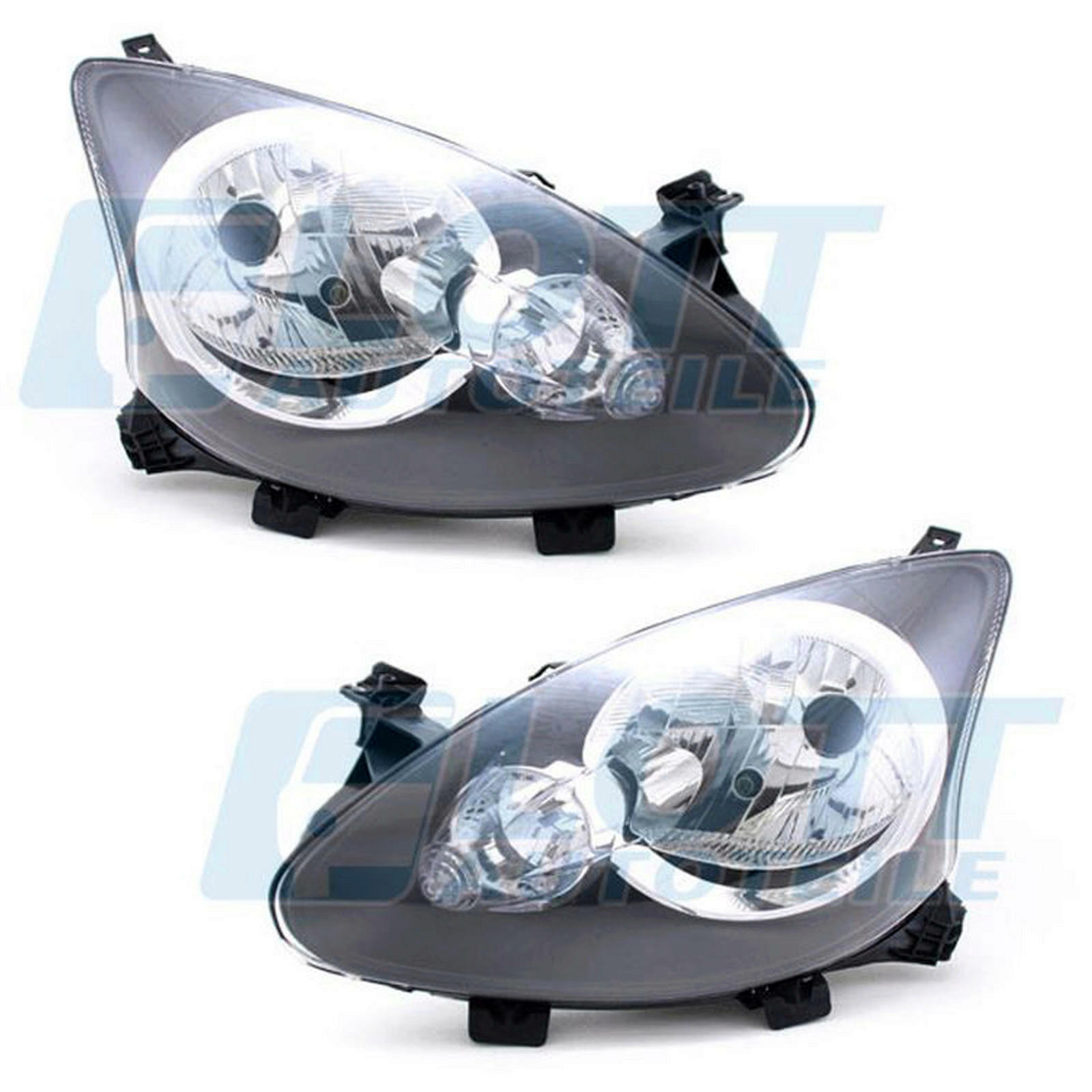 Hauptscheinwerfer H4 links + rechts passend für Toyota Aygo 1.0 bis BJ 1...