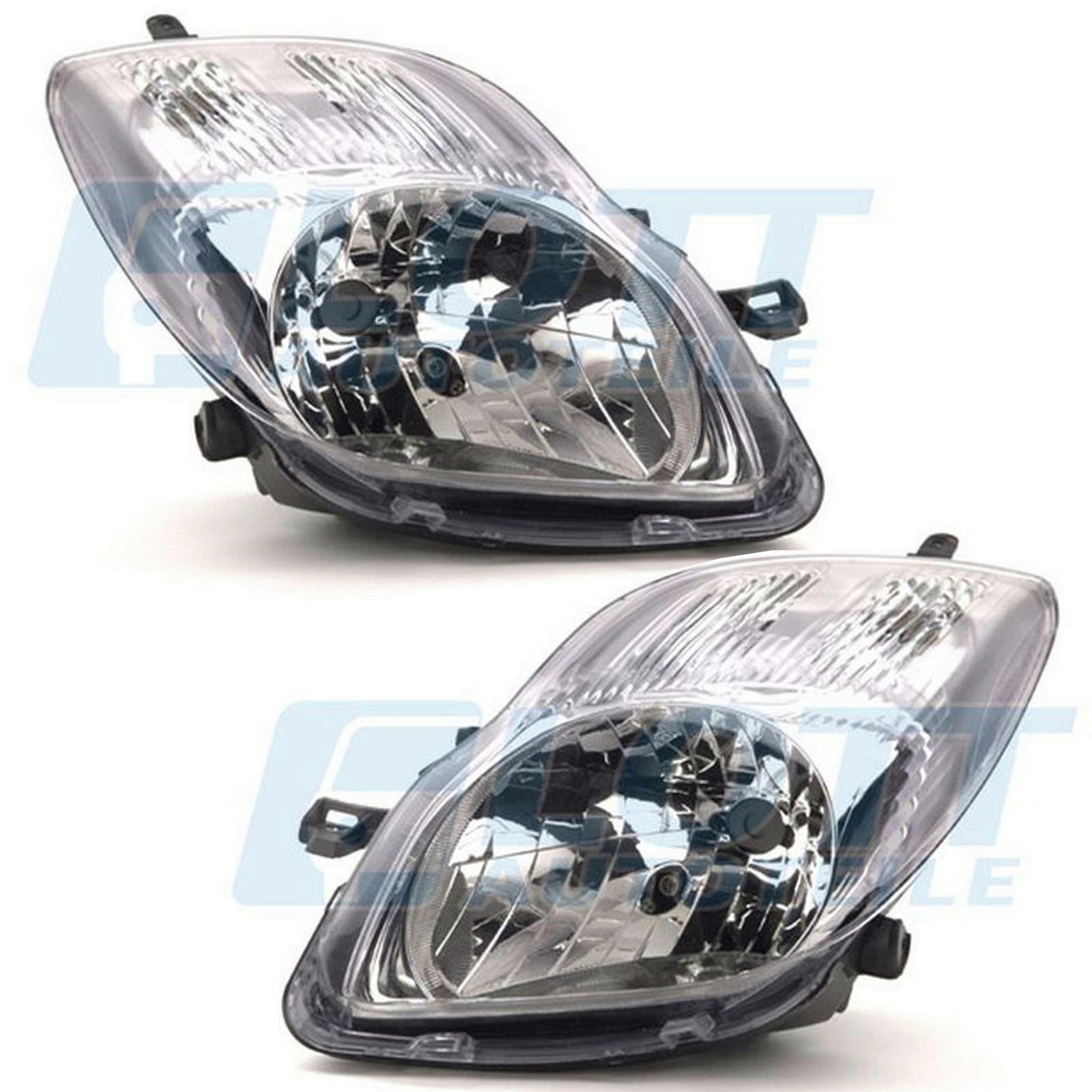 Hauptscheinwerfer H4 links + rechts passend für Toyota Yaris 3 bis BJ 12/2010