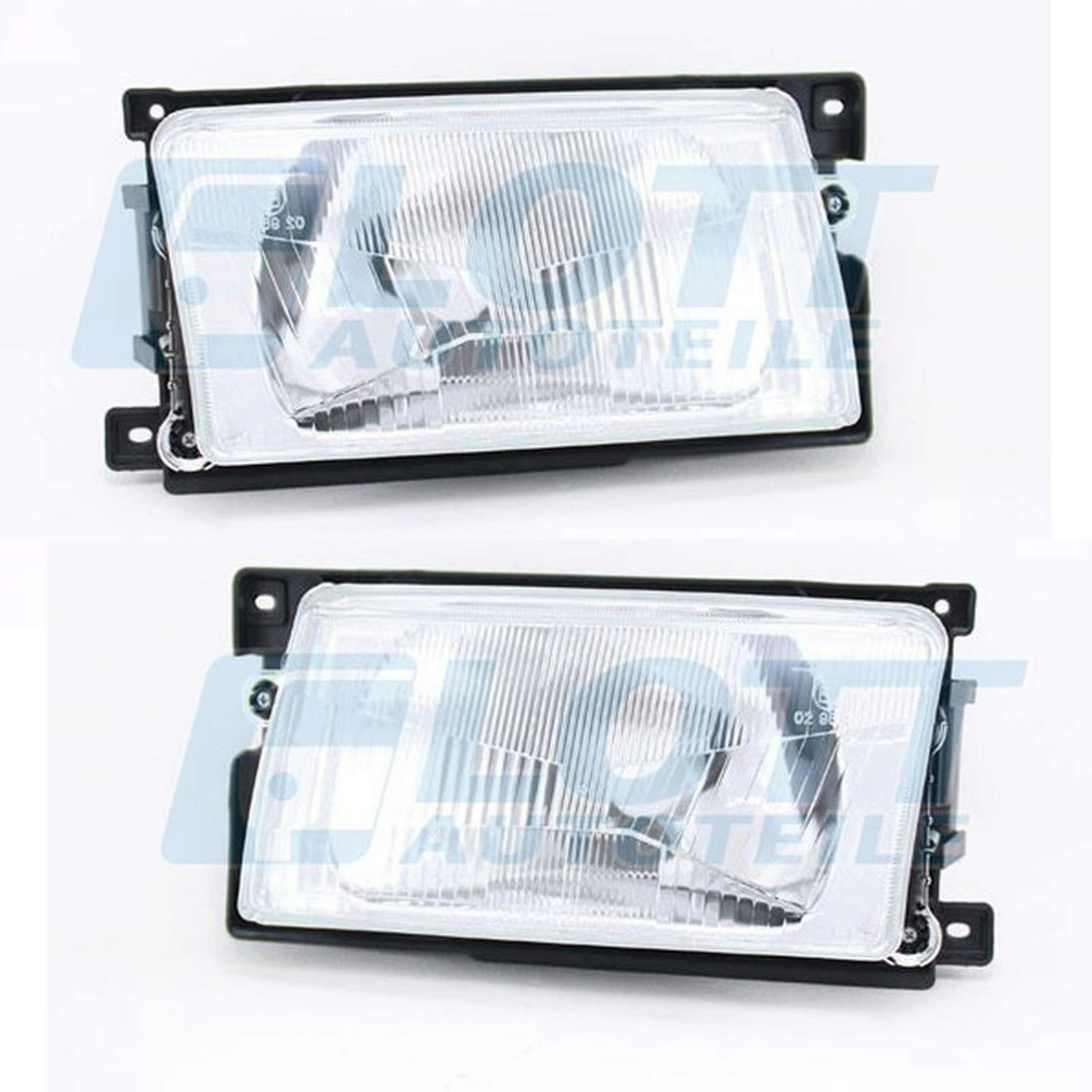 Hauptscheinwerfer H4 links + rechts passend für VW Polo 2 86C 1.0 ab BJ ...